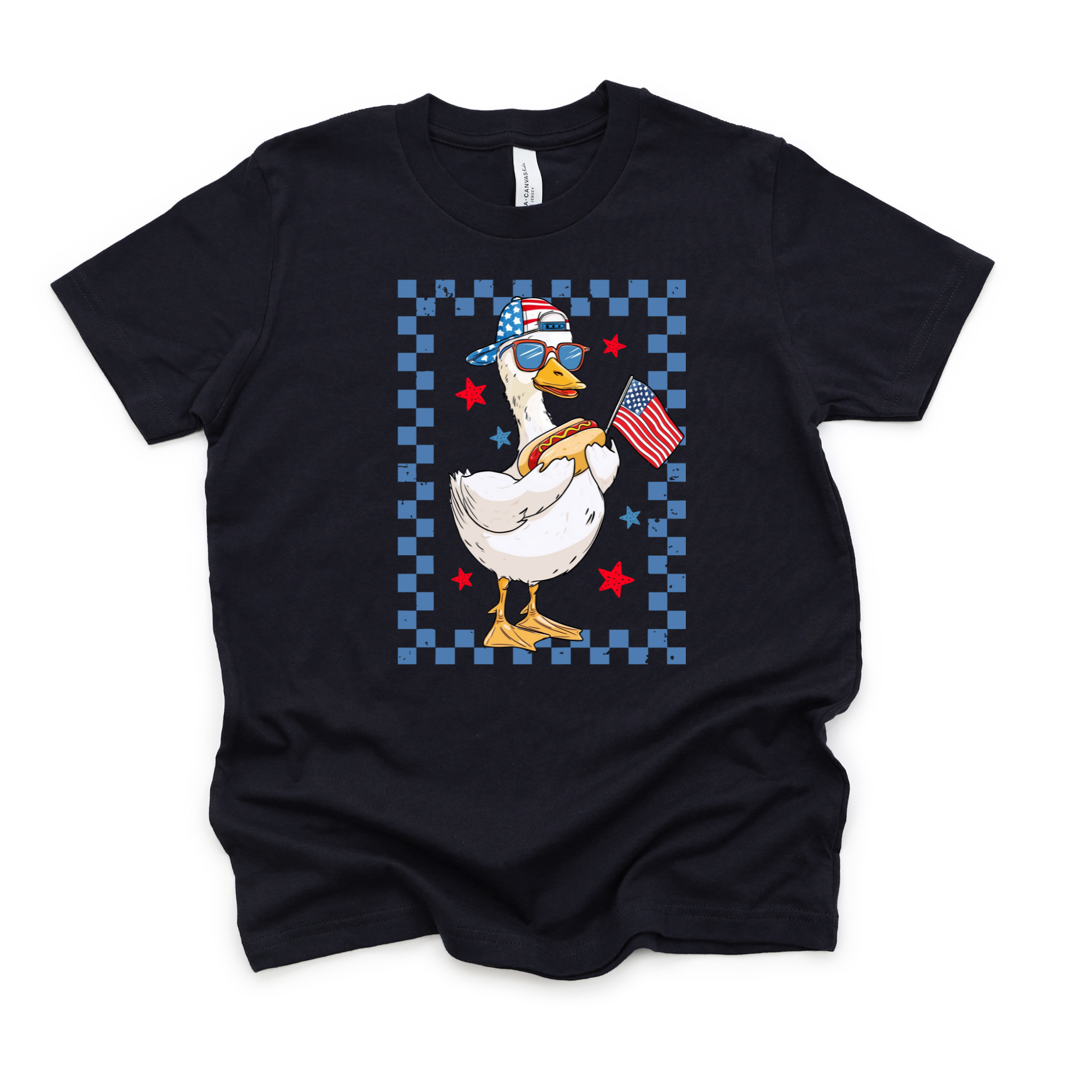 4th of July Goose T-Shirt | Boys 4th of July T-Shirt