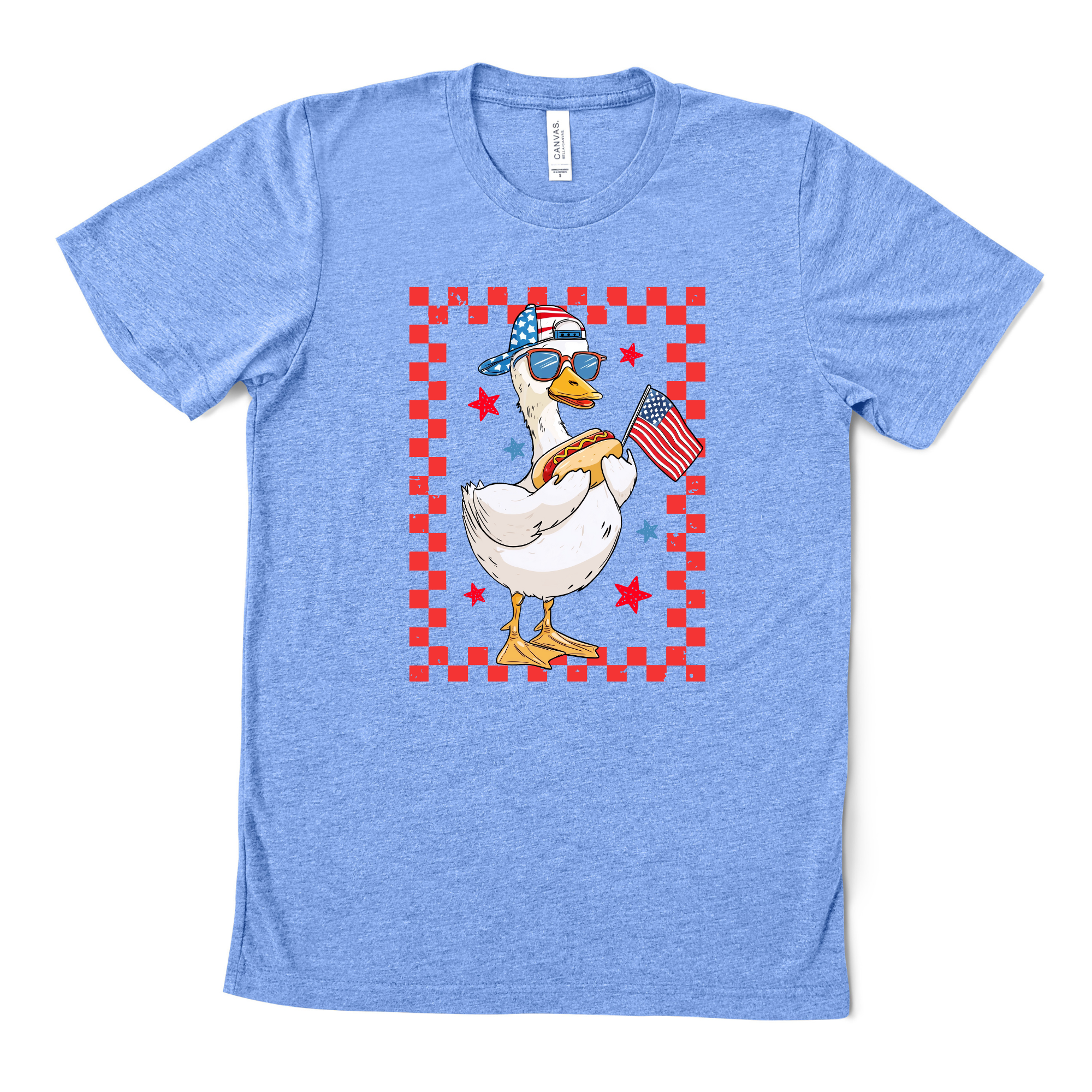 4th of July Goose T-Shirt | Boys 4th of July T-Shirt