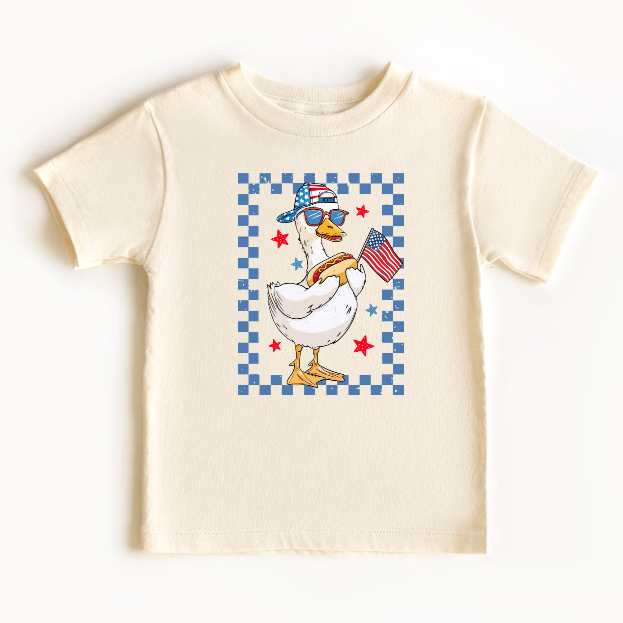 4th of July Goose T-Shirt | Boys 4th of July T-Shirt
