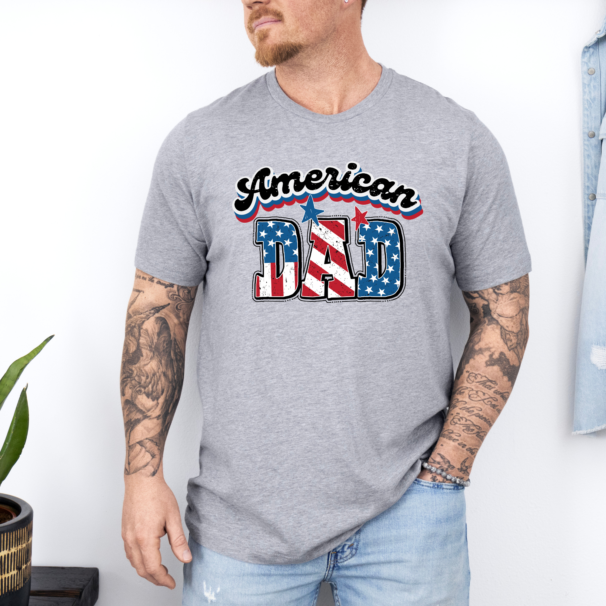 American Dad Shirt | 4th of July Shirt For Dad
