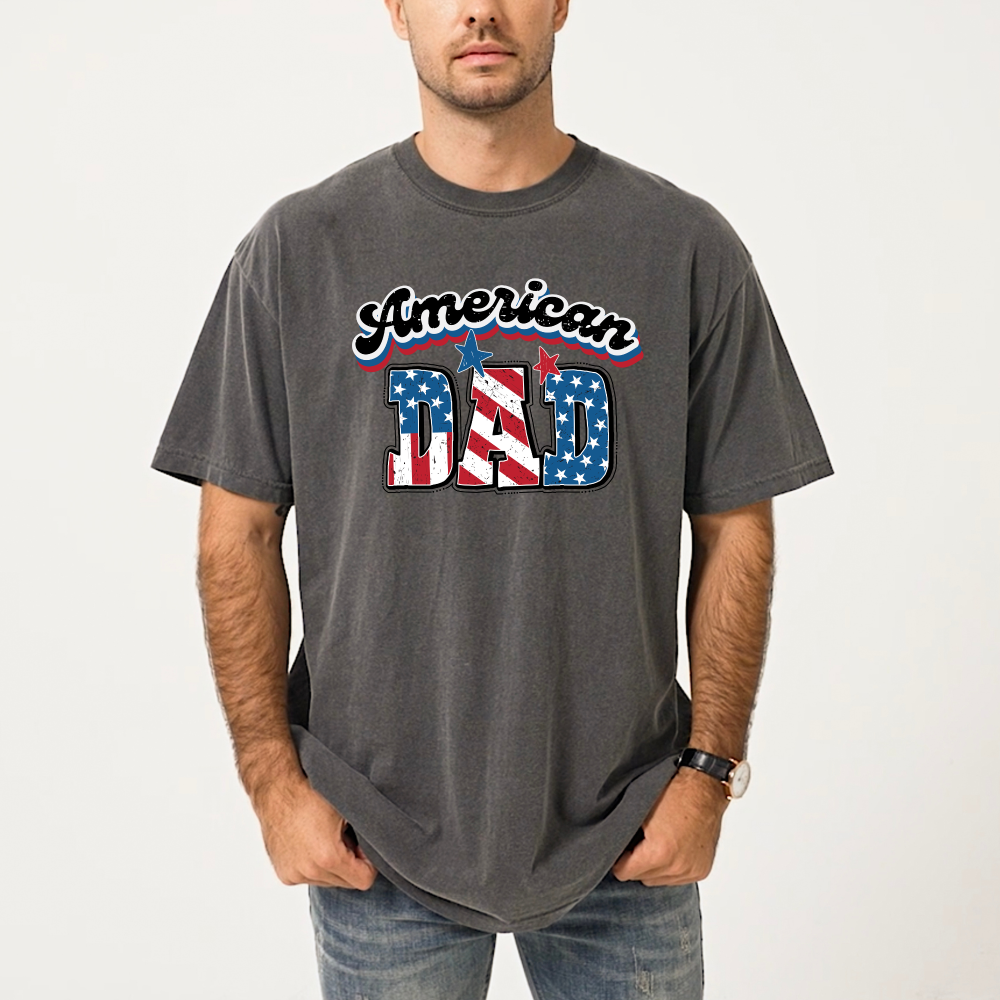 American Dad Shirt | 4th of July Shirt For Dad