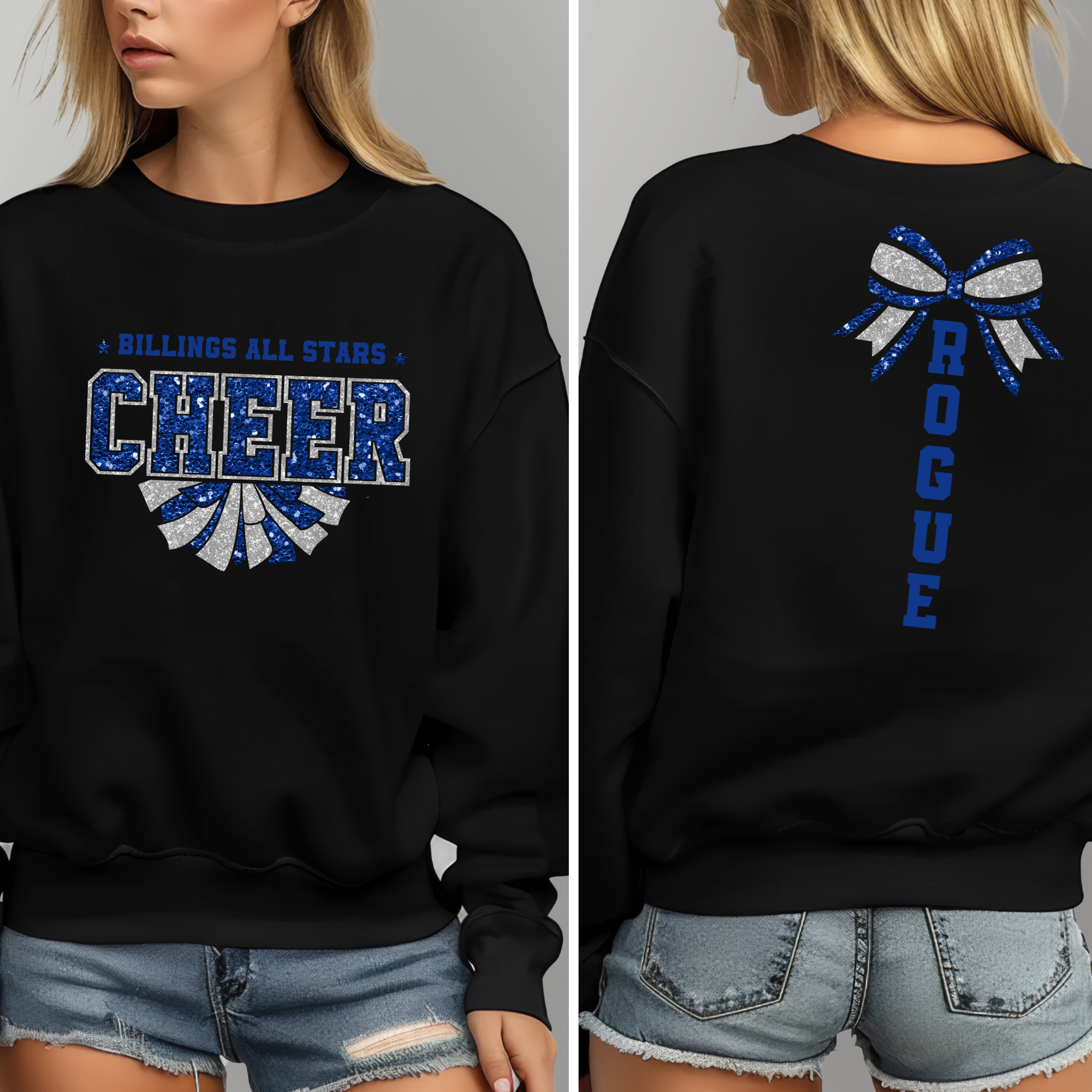 BAS Rogue Bow Sweatshirt | Billings All Stars Sweatshirt