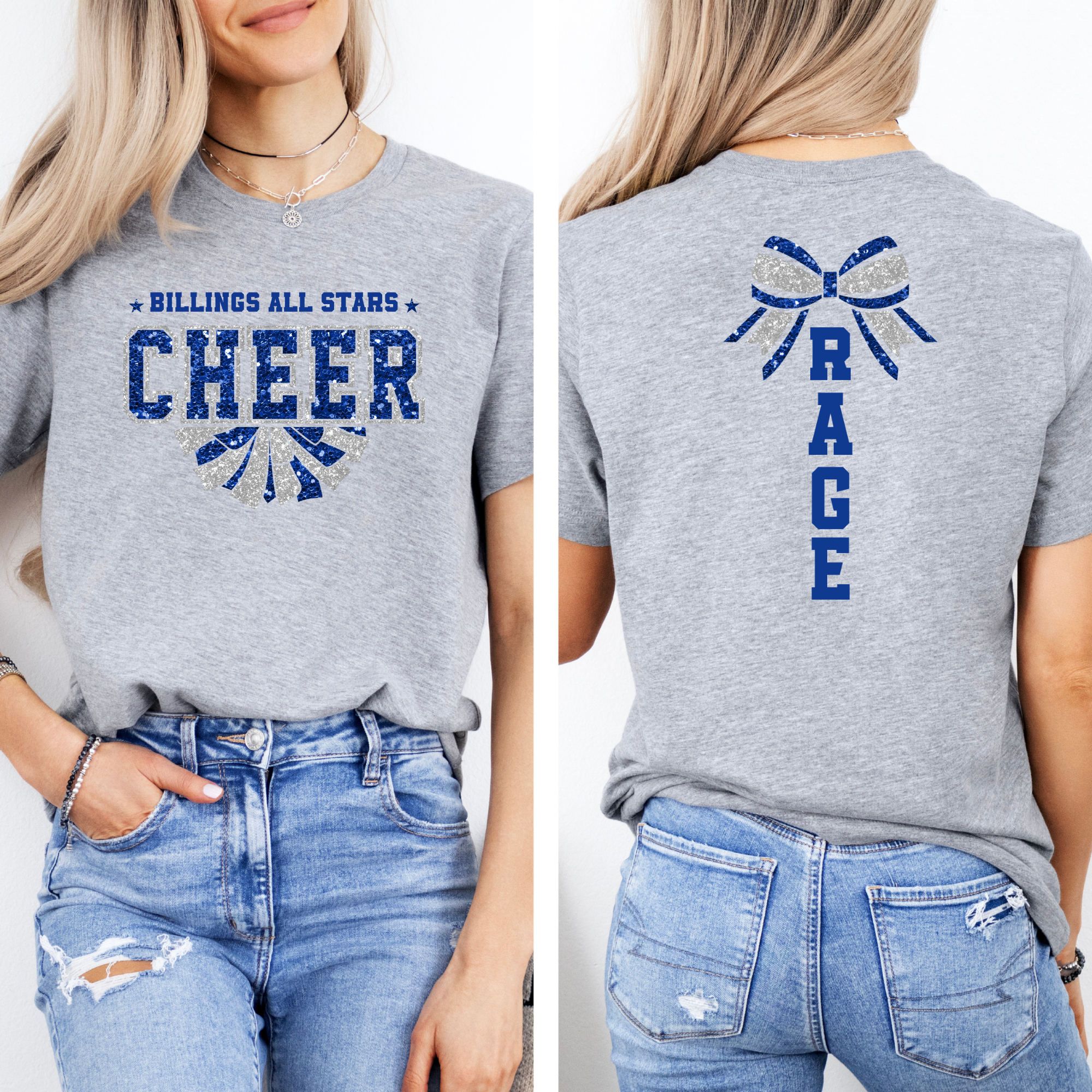 Billings All Stars Rage T-Shirt | Billings All Stars T-Shirt