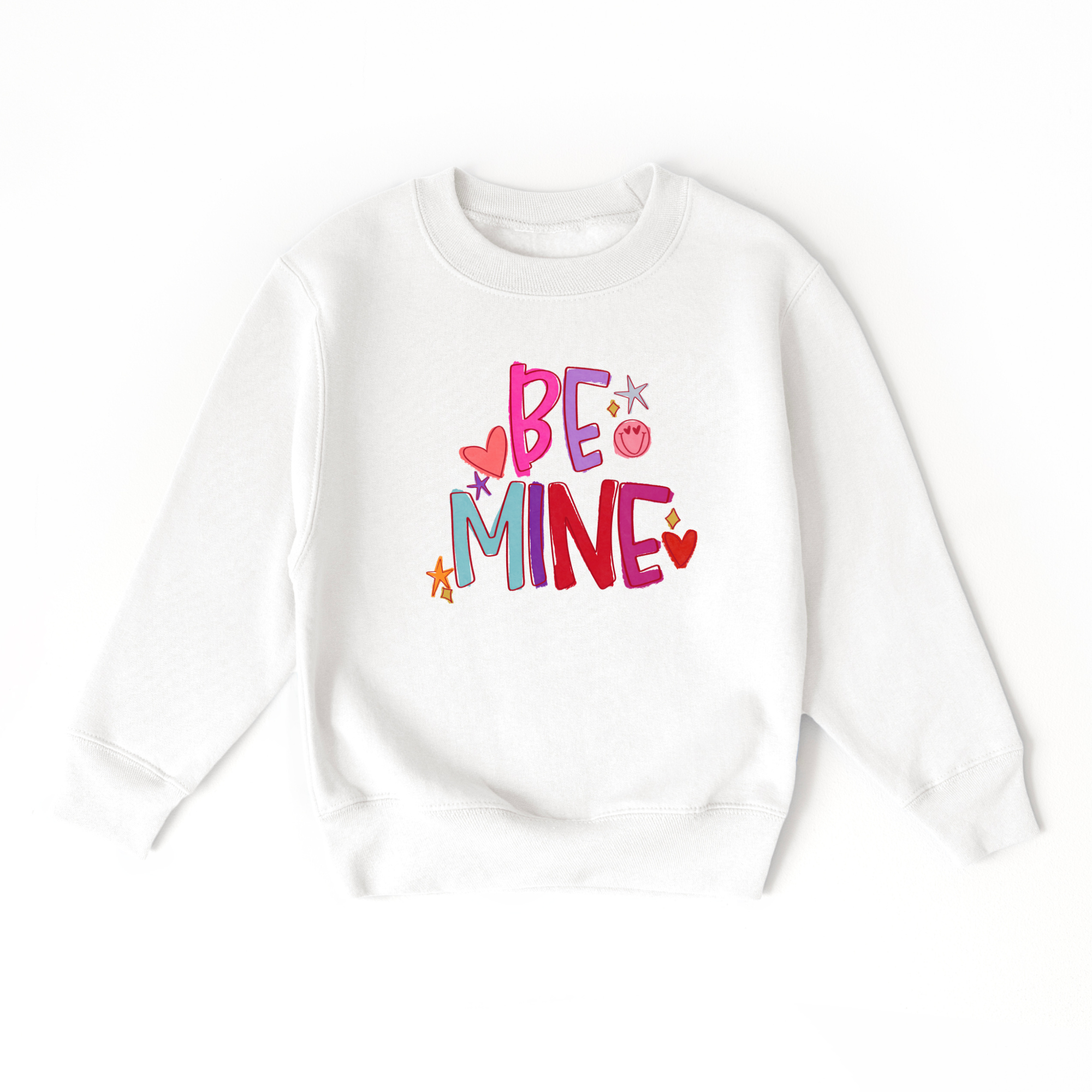 Be Mine Sweatshirt | Girls Valentine's Shirt