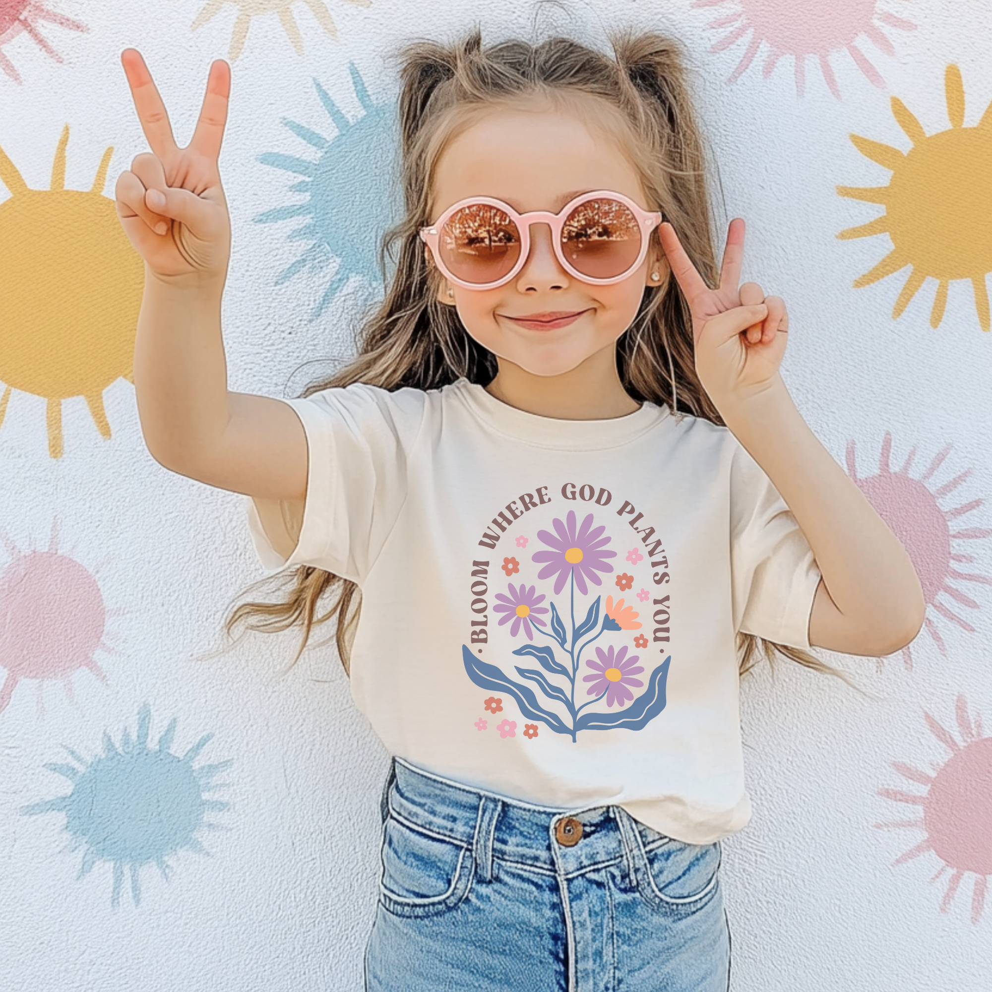 Bloom Where God Plants You Shirt