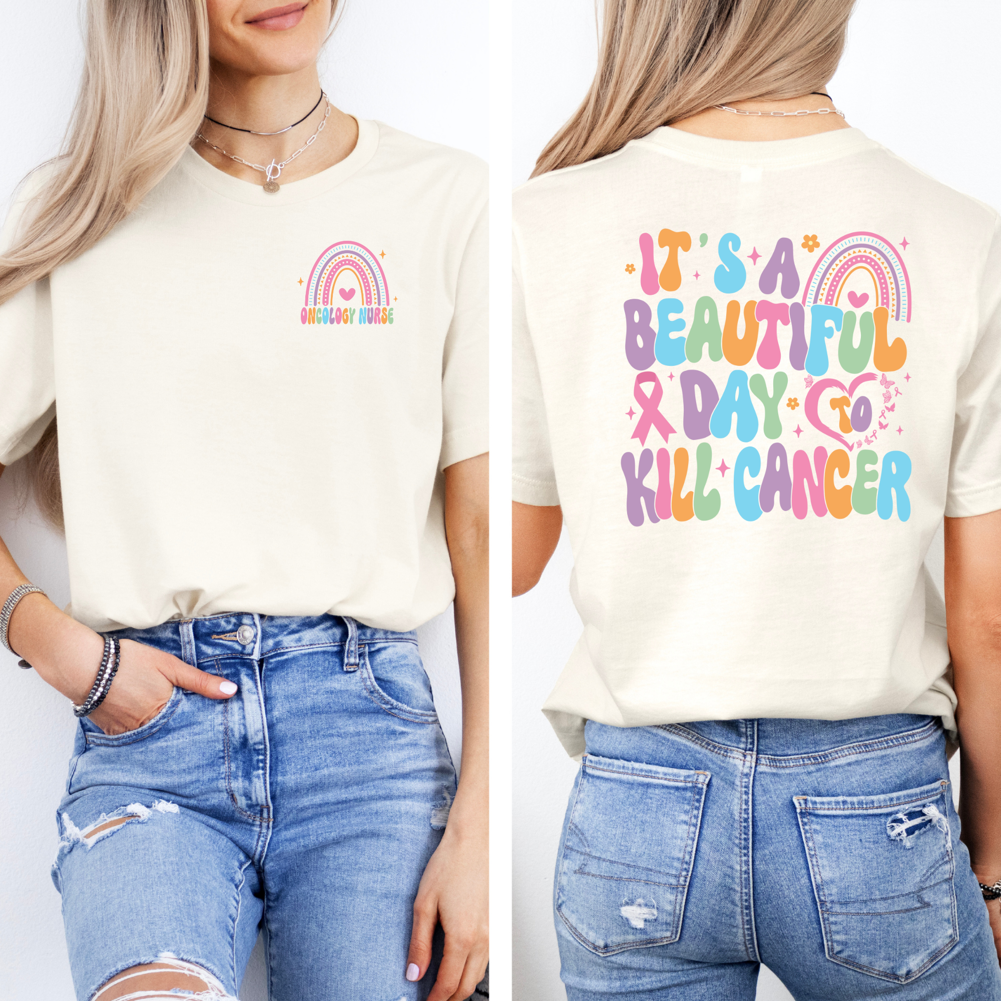 It's a Beautiful Day To Kill Cancer Shirt | Oncology Nurse Shirt