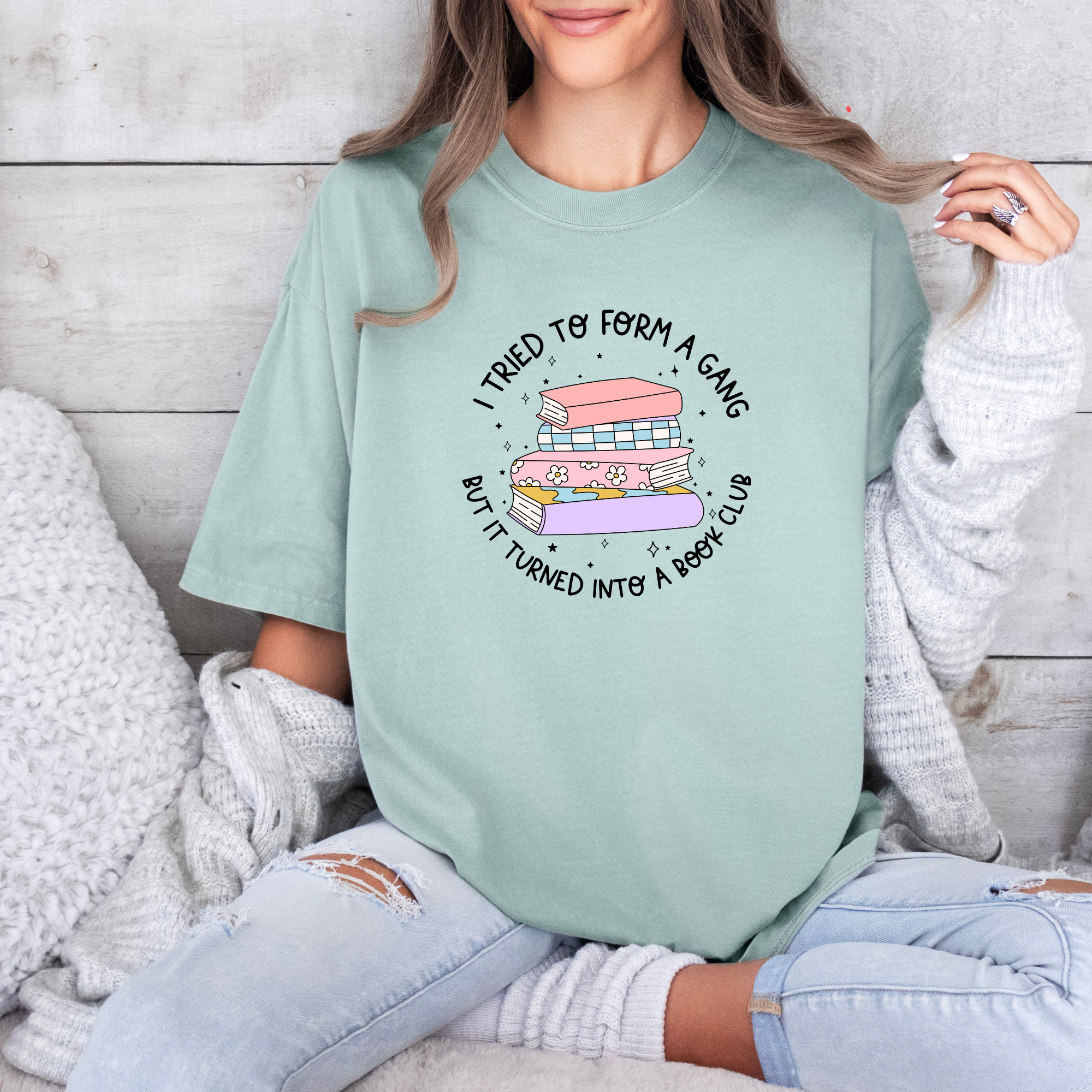 Turned into a book club shirt