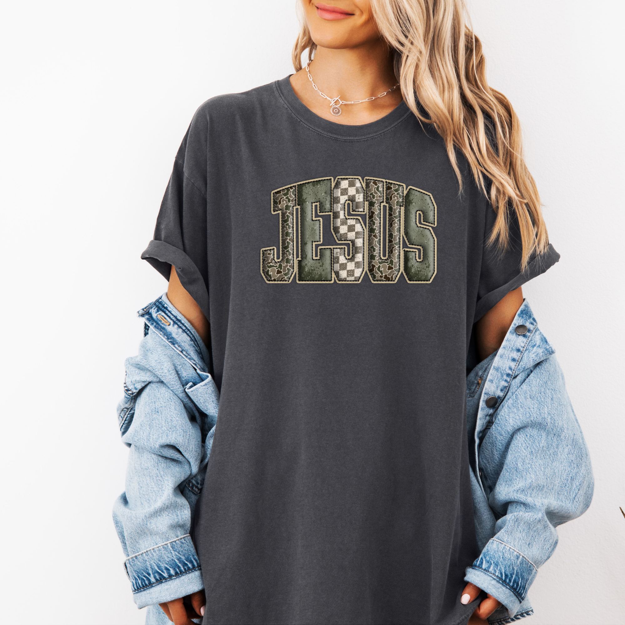 Camo Jesus T-Shirt | Christian Shirt