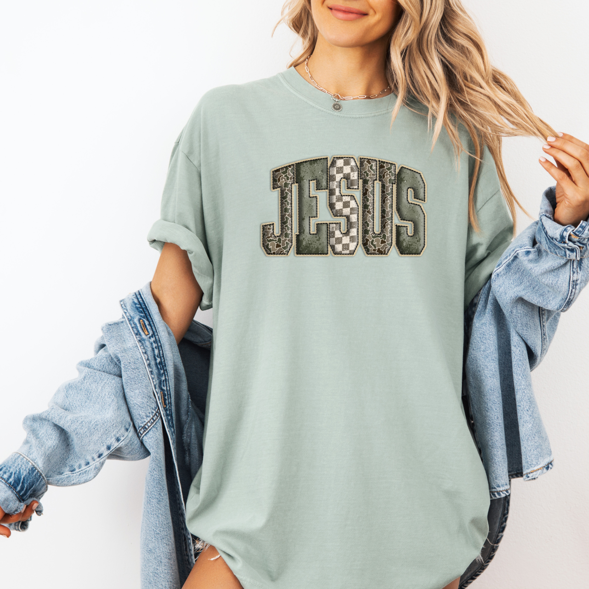Camo Jesus T-Shirt | Christian Shirt