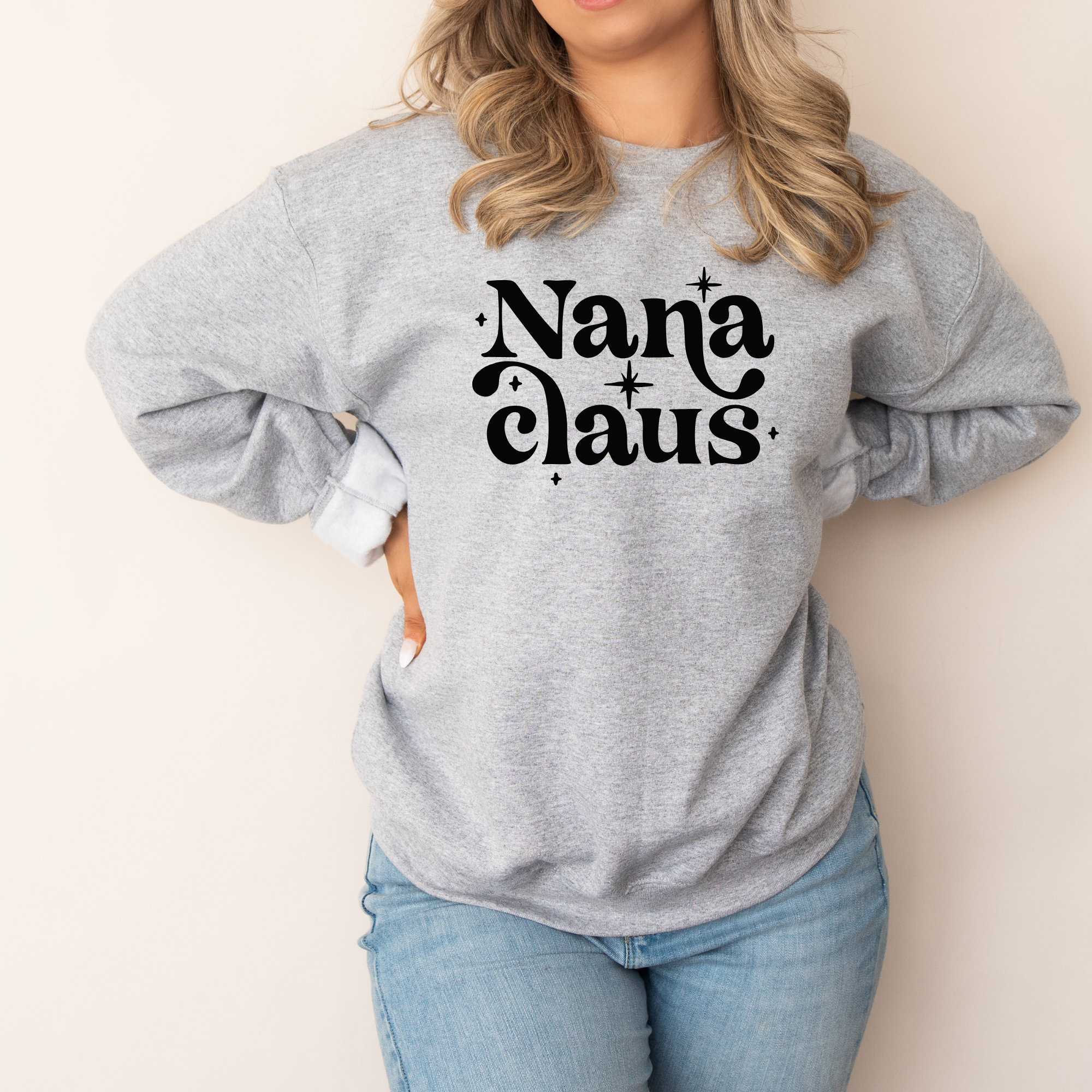 Nana Claus Sweatshirt | Nana Shirts