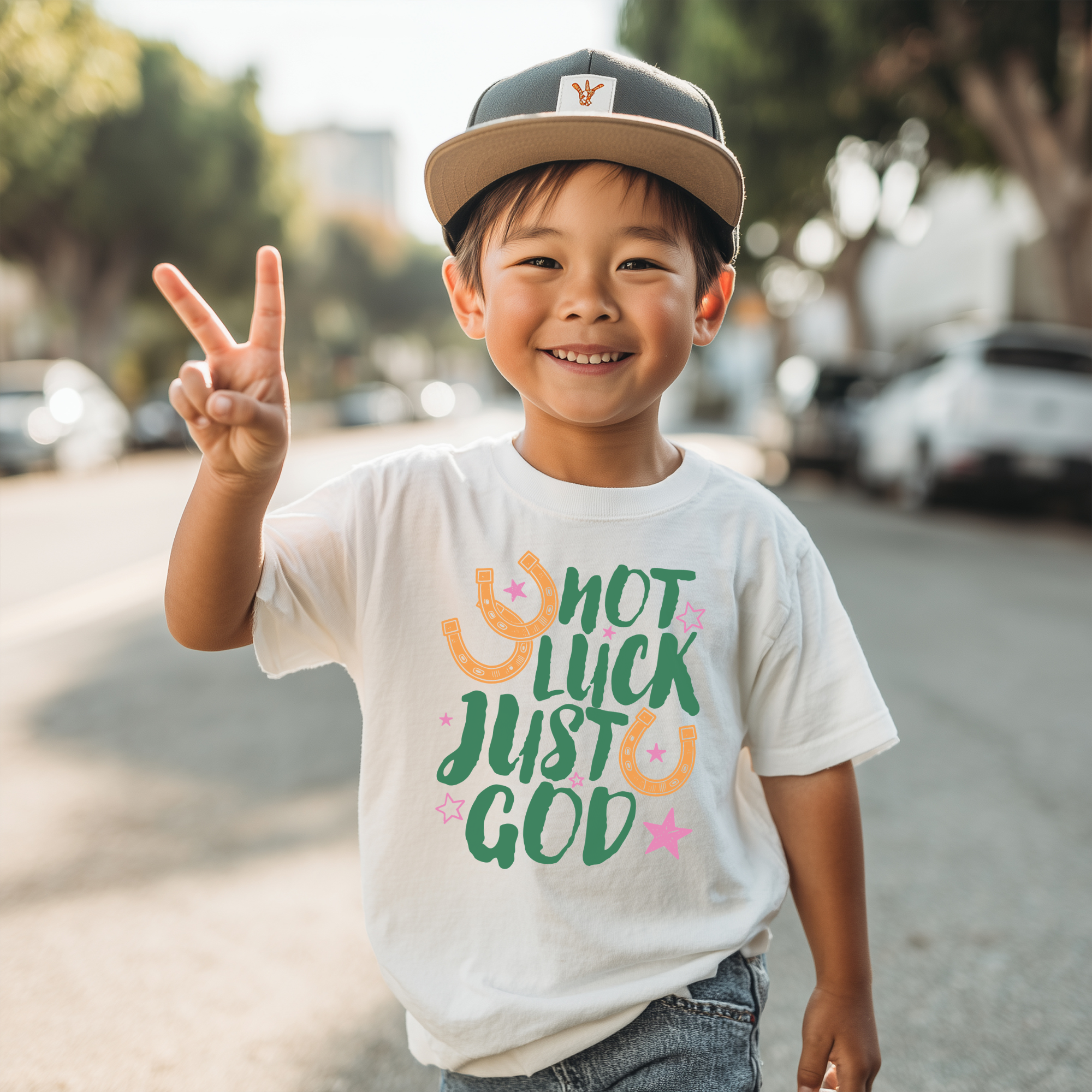 Not Luck Just God T-Shirt