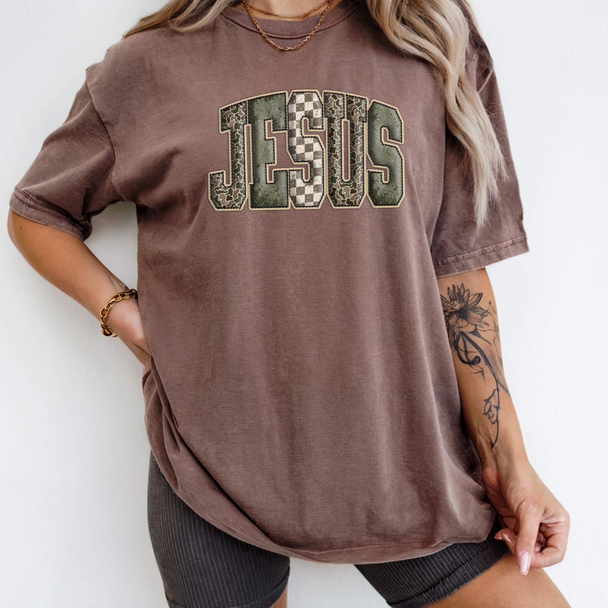 Camo Jesus T-Shirt | Christian Shirt