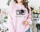 a lot can happen in 3 days womens easter sweatshirt for christians