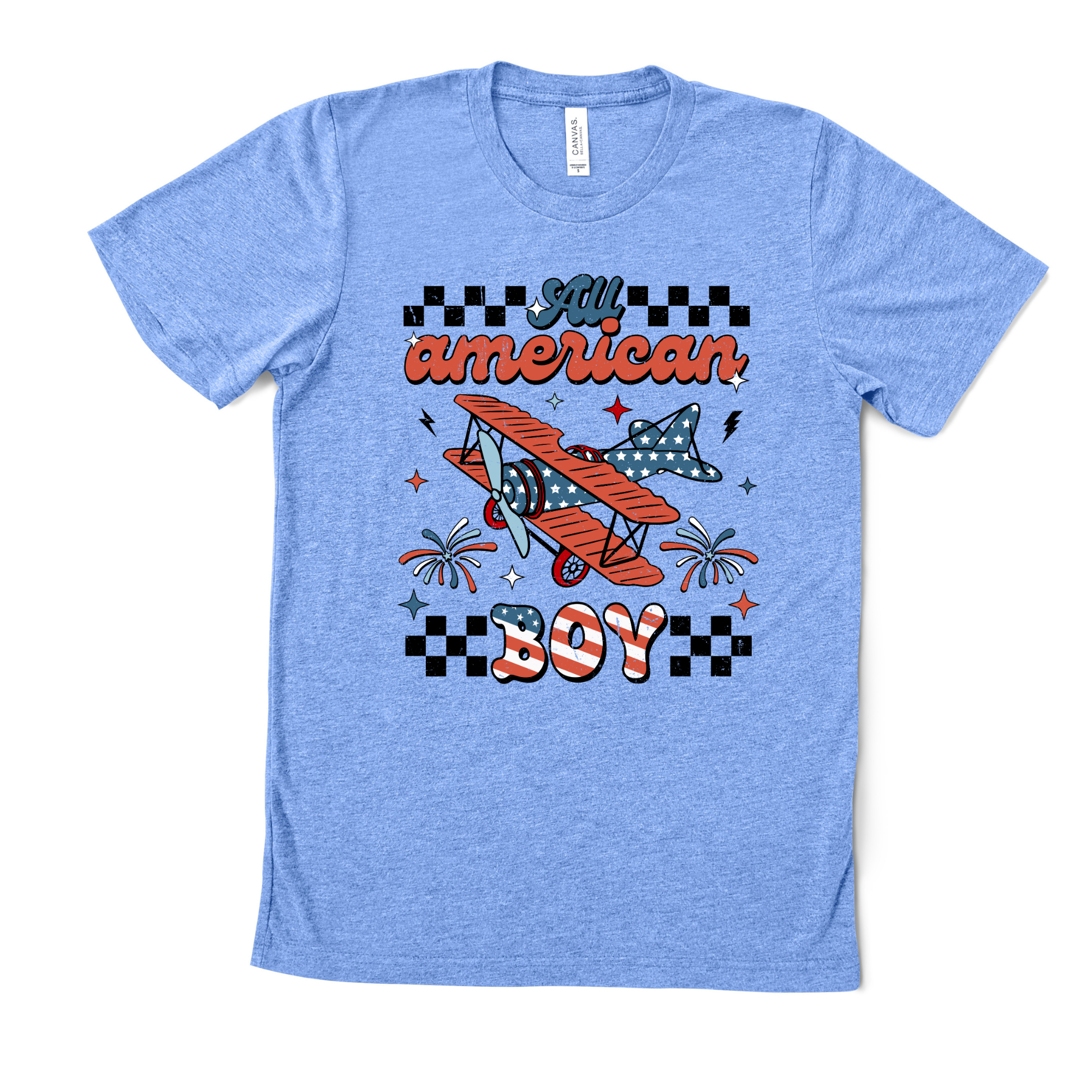 All American Boy T-Shirt | Patriotic Kids Shirt