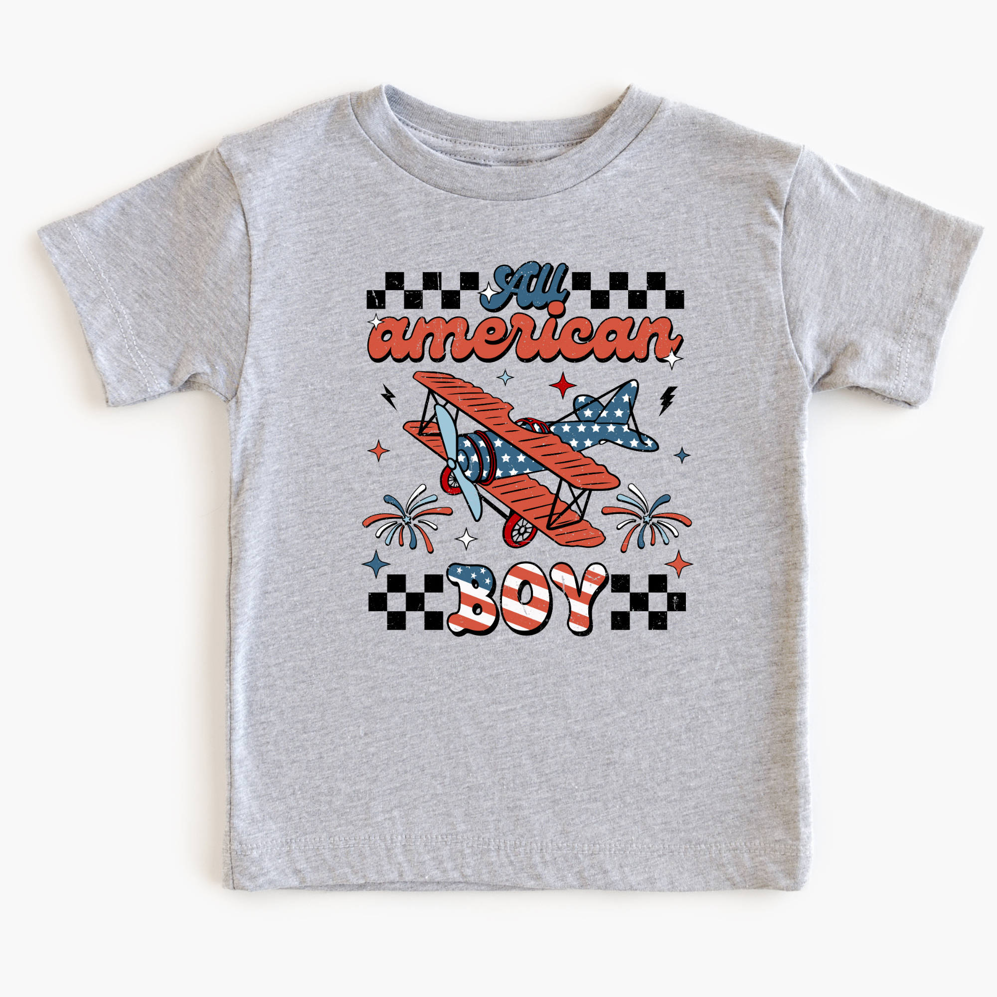All American Boy T-Shirt | Patriotic Kids Shirt
