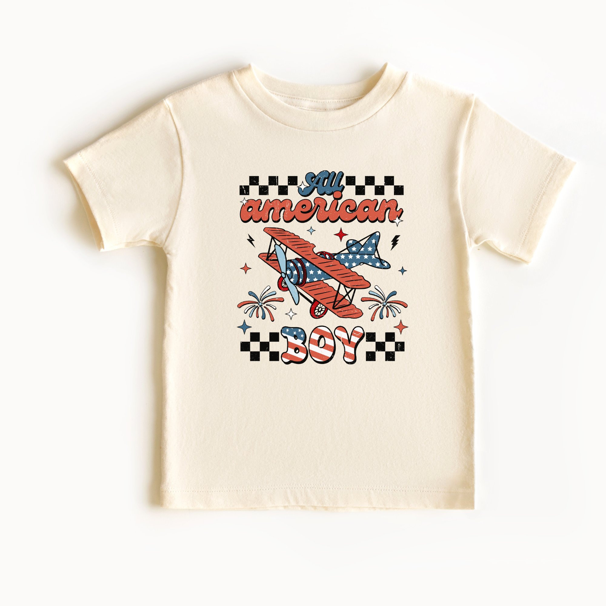 All American Boy T-Shirt | Patriotic Kids Shirt