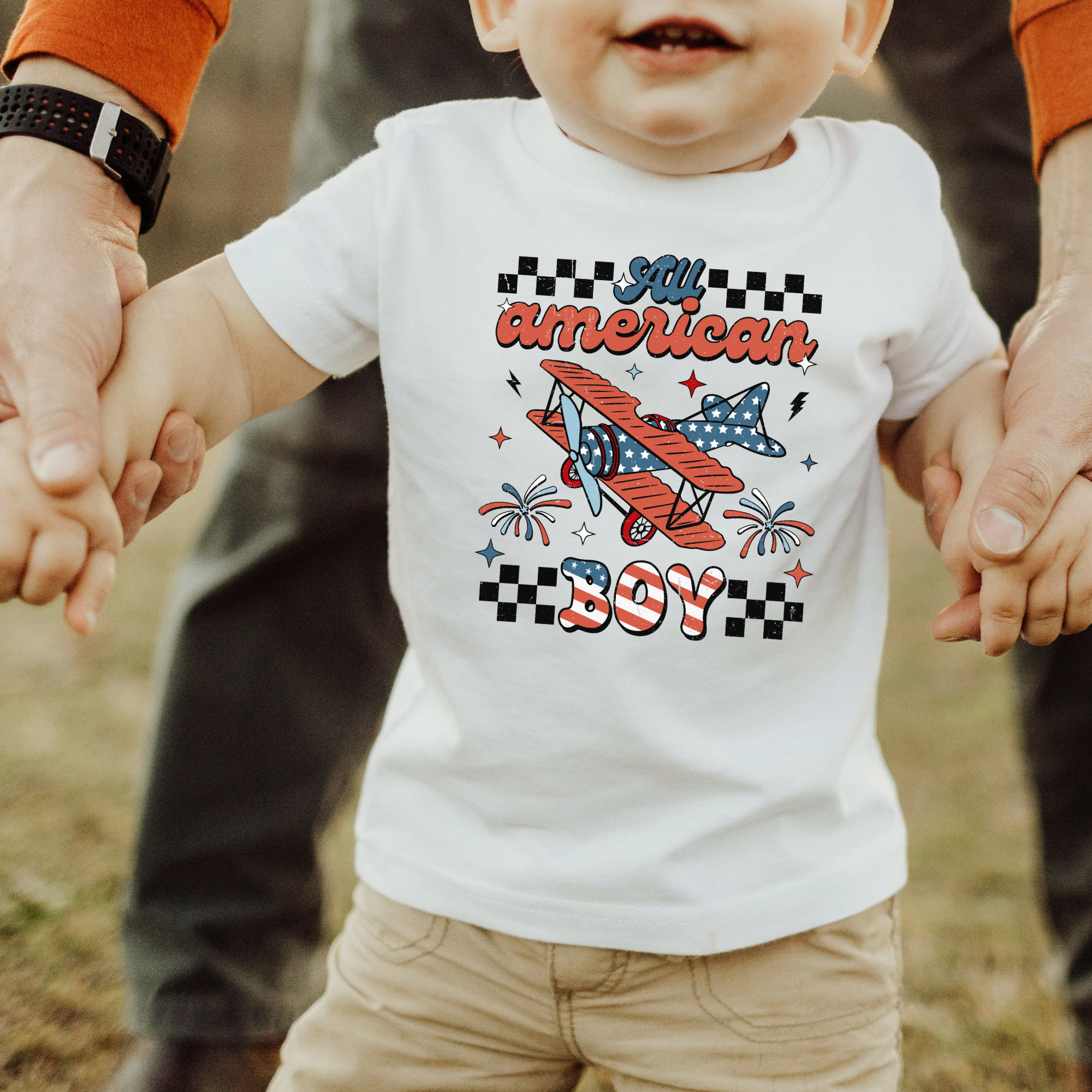 All American Boy T-Shirt | Patriotic Kids Shirt