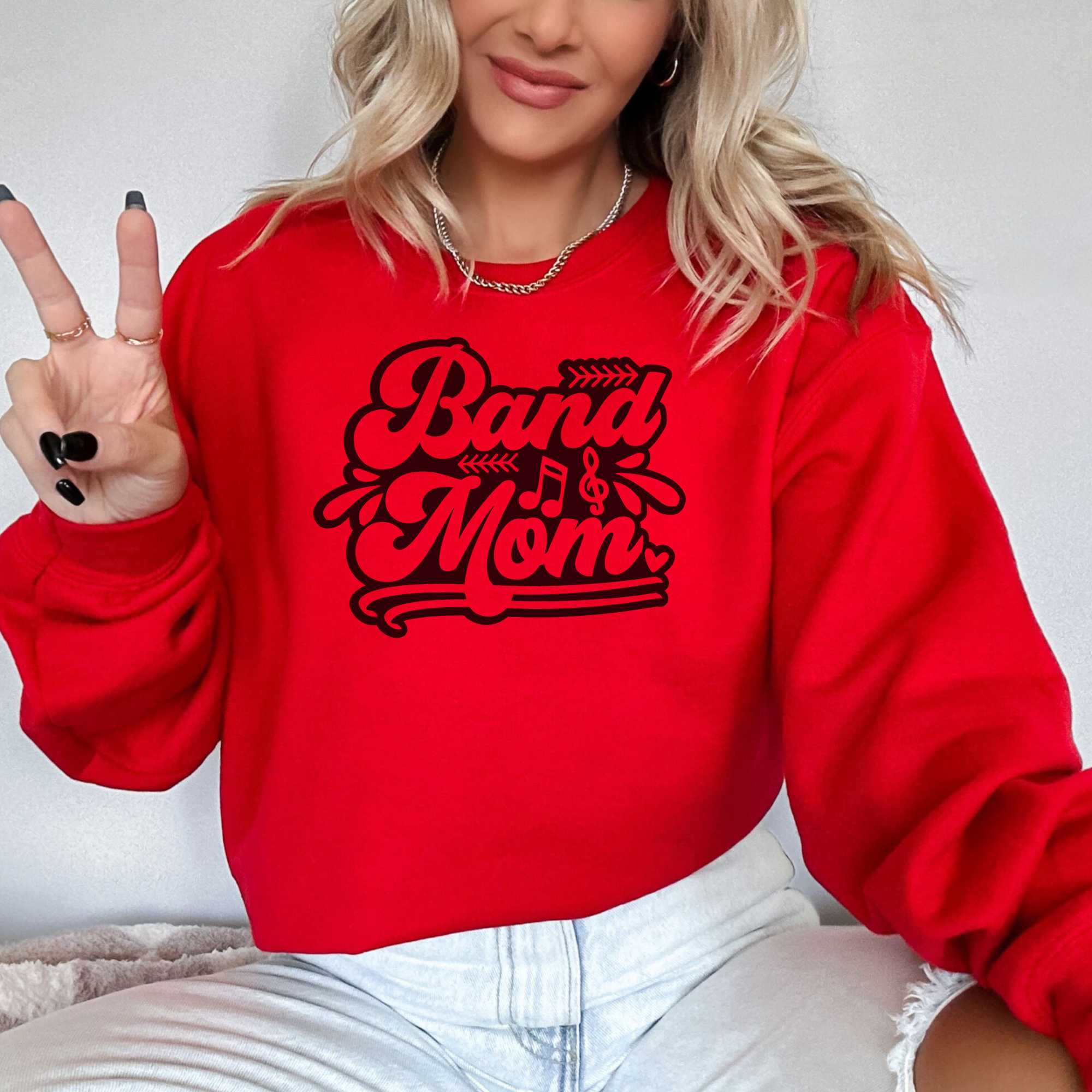 Marching band mom sweatshirt