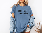 baseball family shirts for the baseball auntie