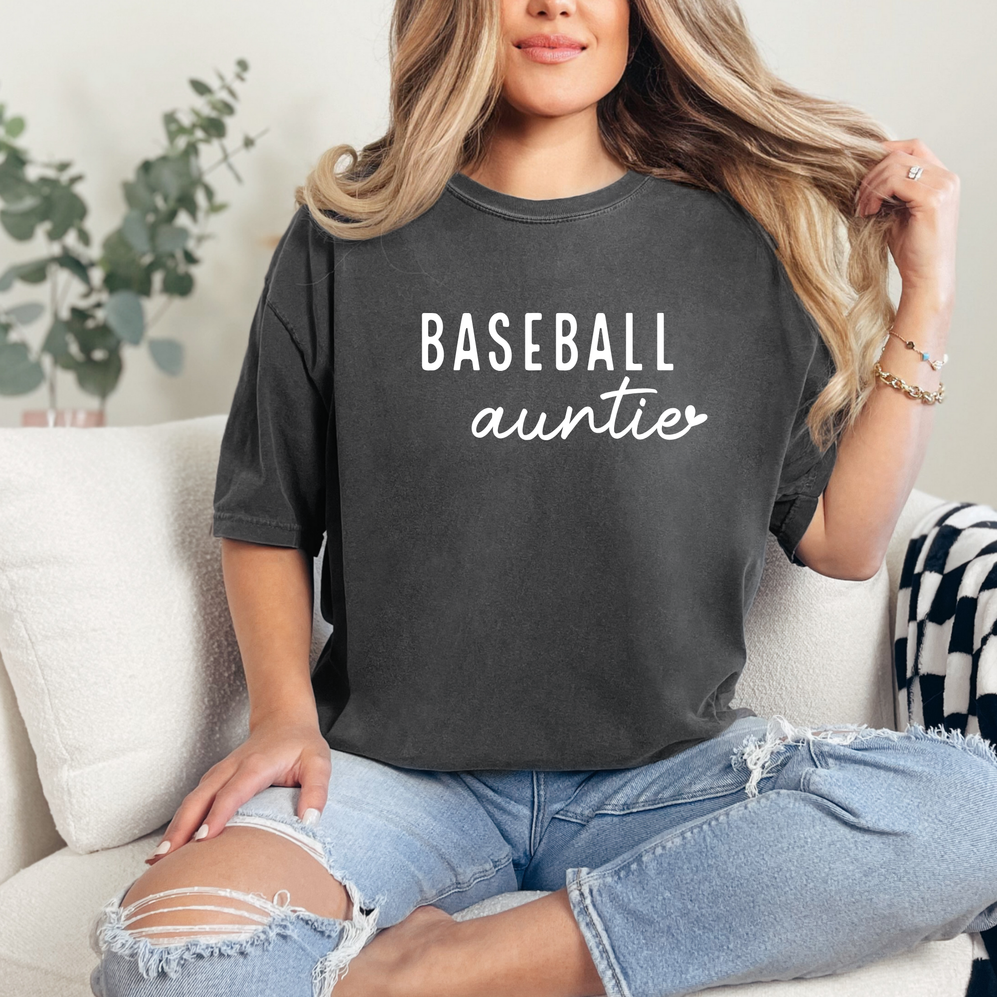 baseball family shirts for the baseball auntie