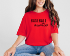 baseball family shirts for the baseball auntie