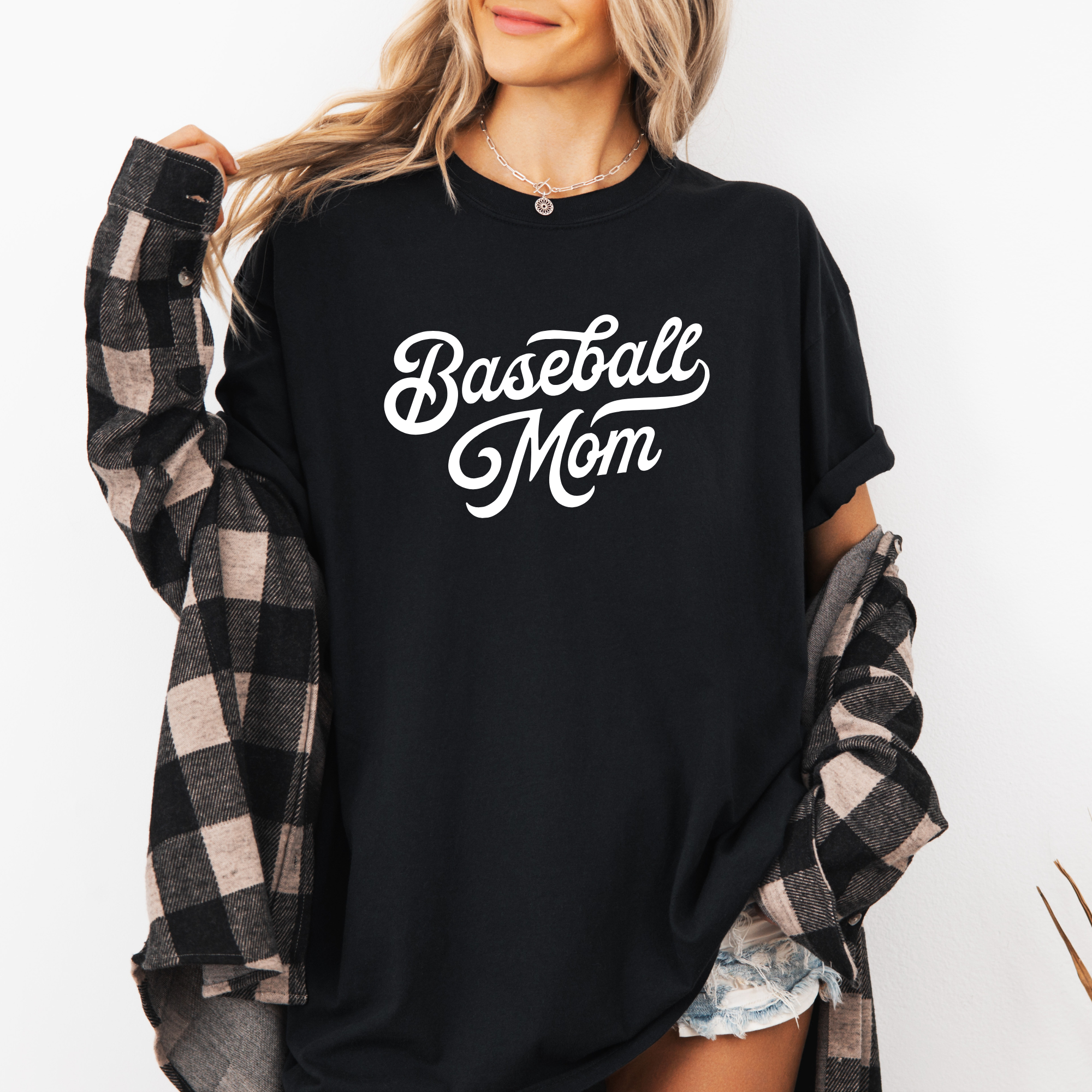 Baseball mom tshirt