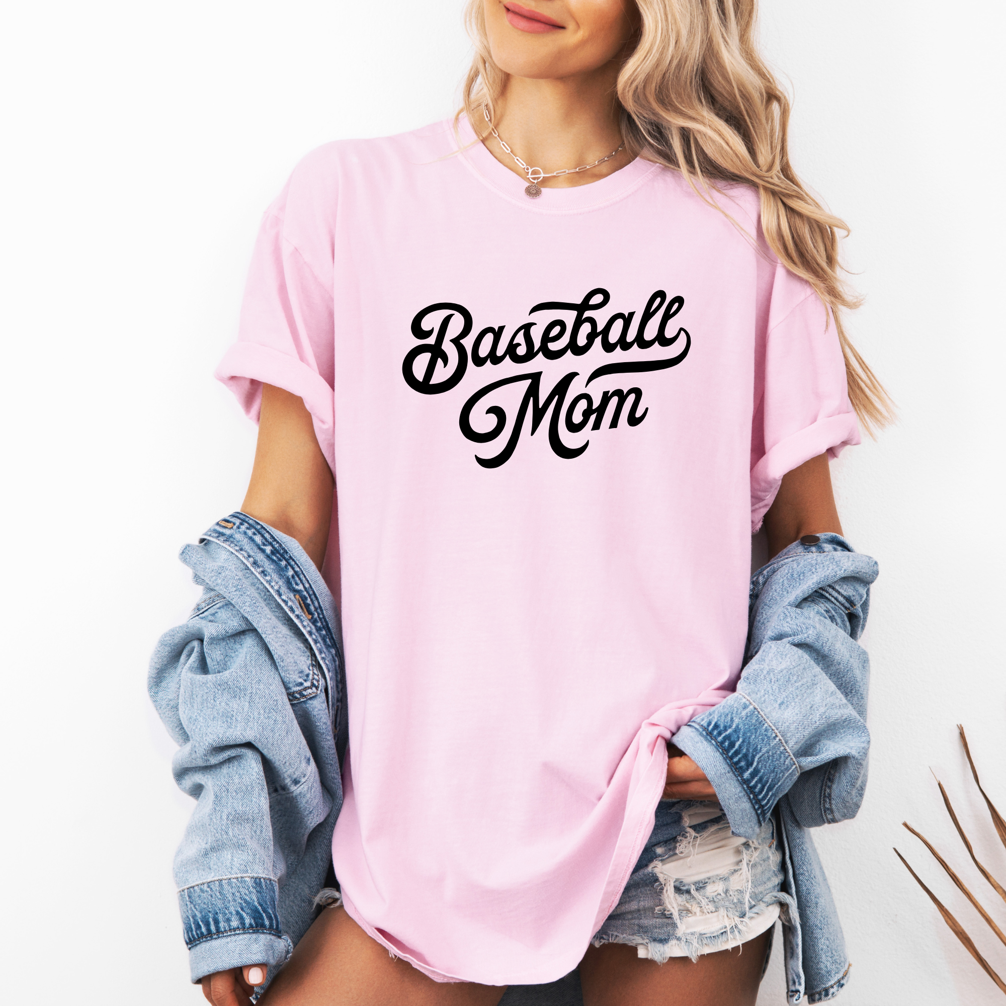 Baseball mom tshirt