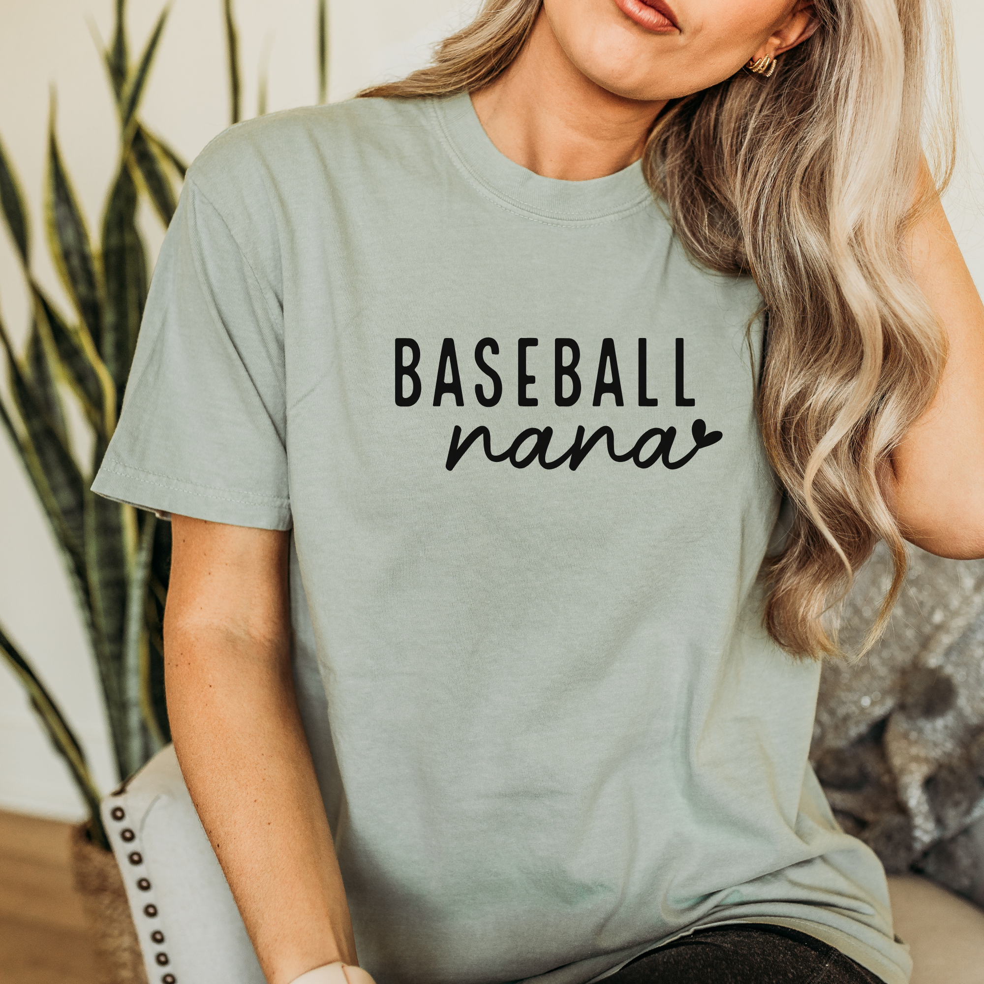 baseball nana shirt for baseball grandmas