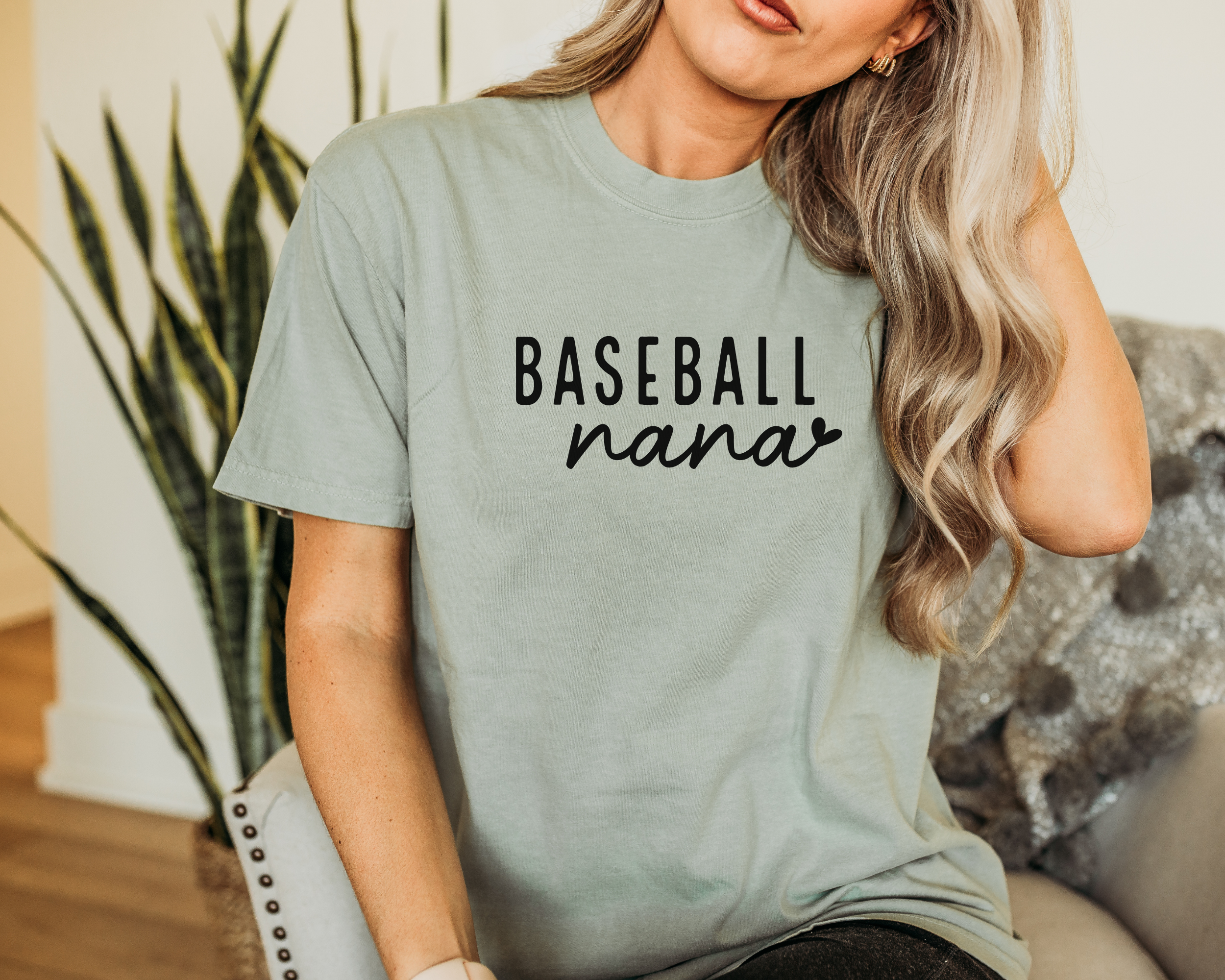 baseball nana shirt for baseball grandmas