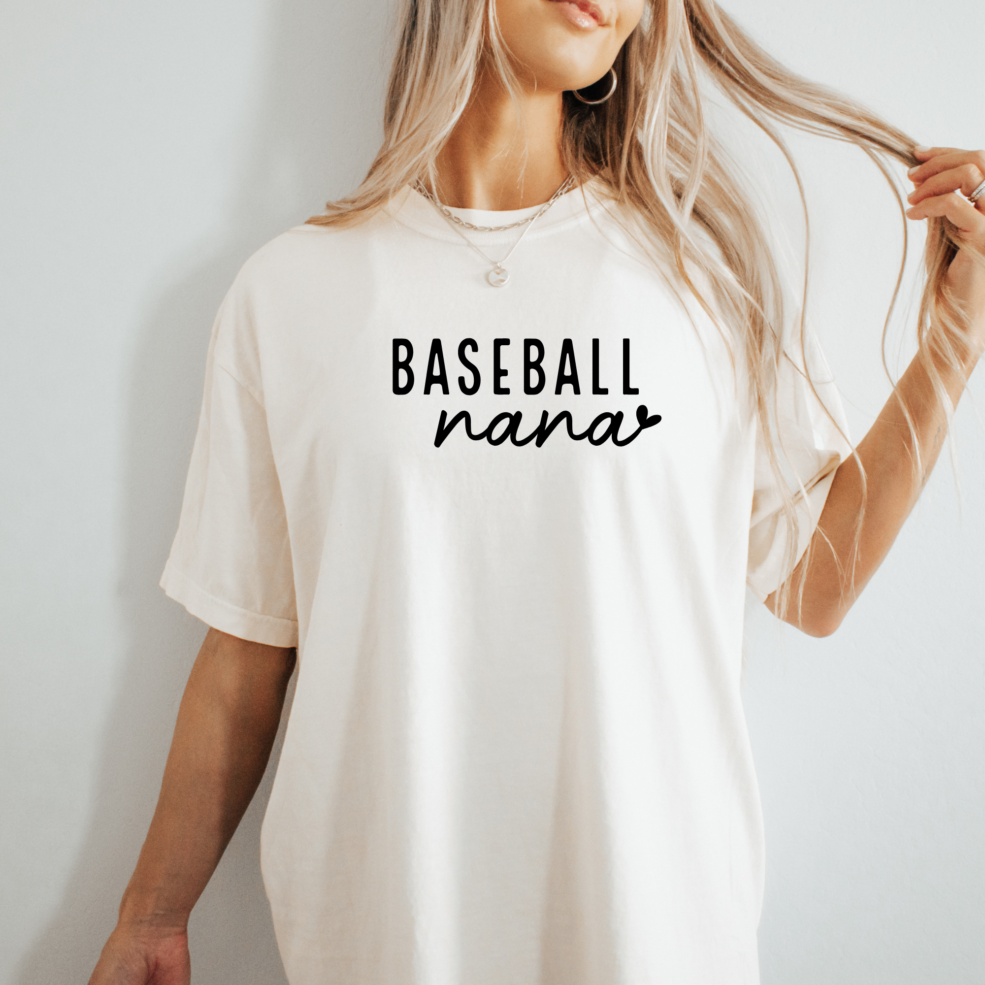 baseball nana shirt for baseball grandmas