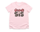 baseball sis tshirt.  Baseball sister tees for game day.