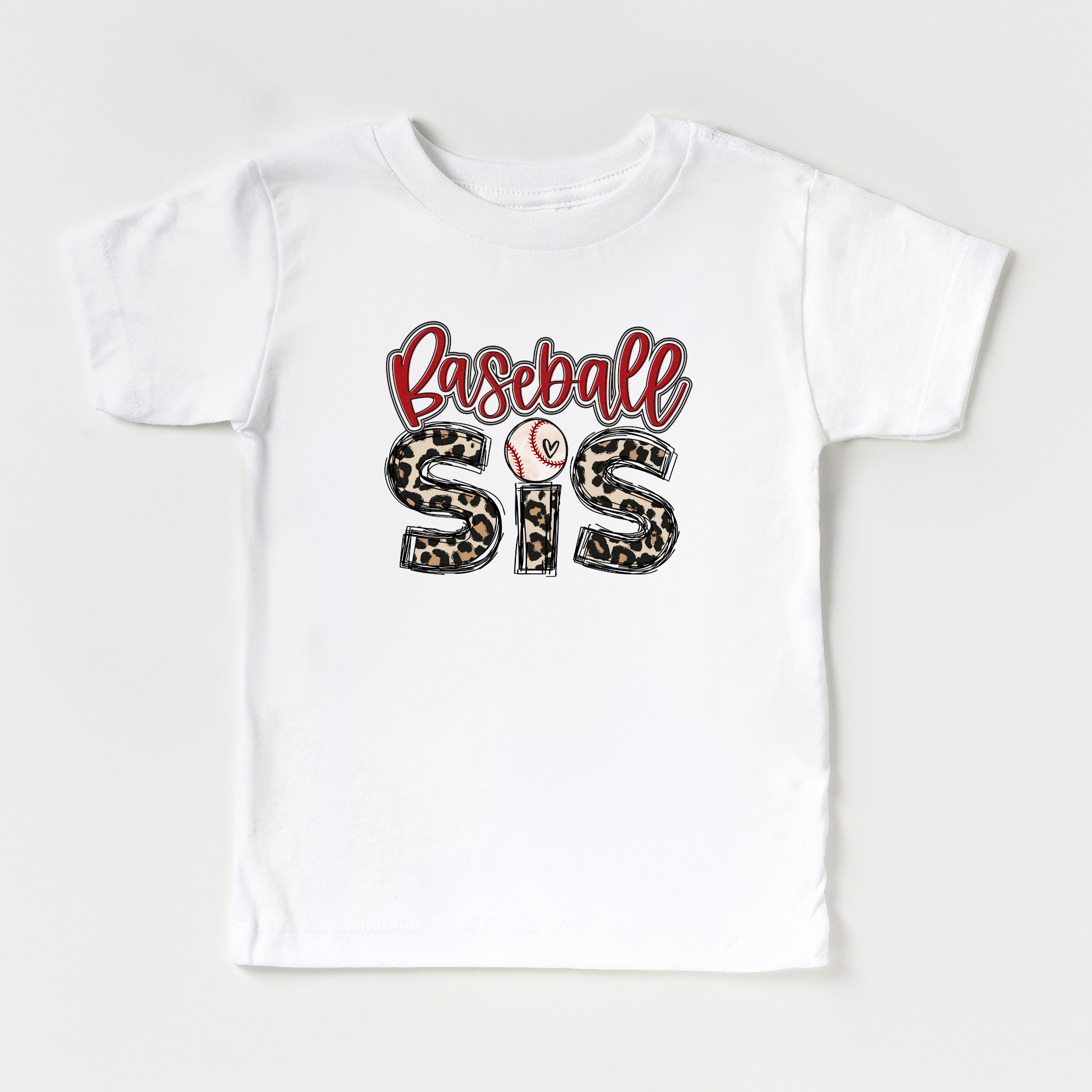 baseball sis tshirt. Baseball sister tees for game day.