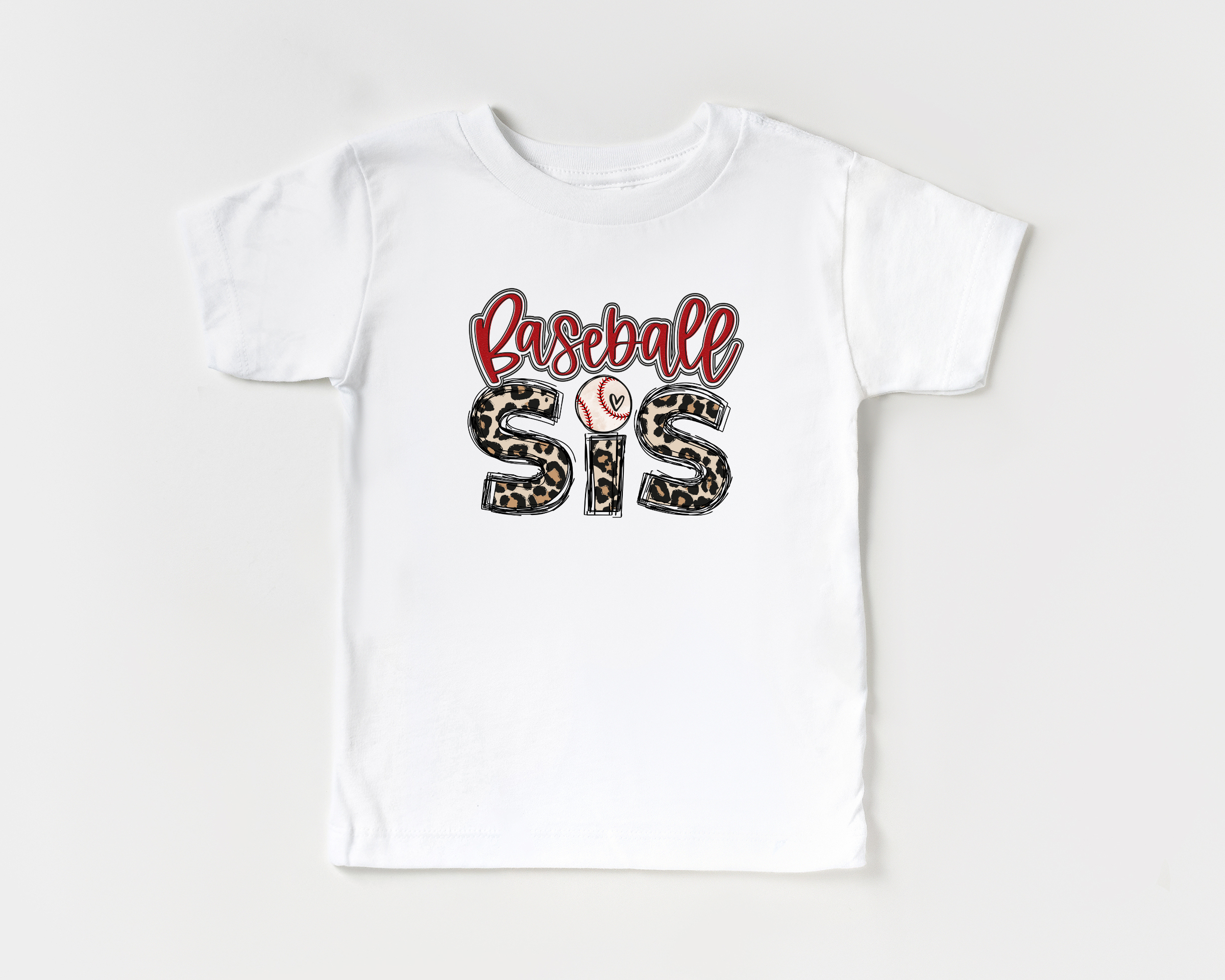 baseball sis tshirt. Baseball sister tees for game day.