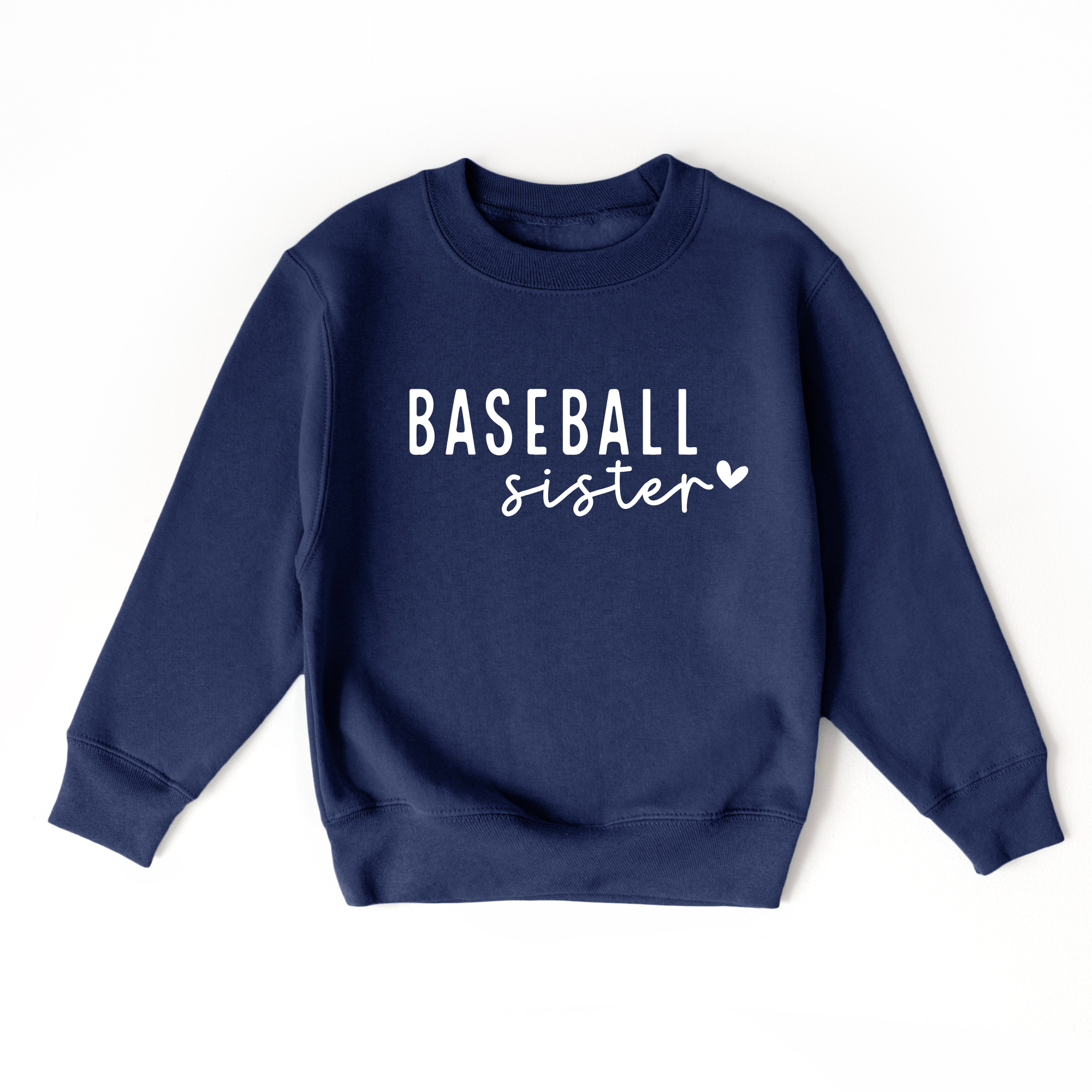 baseball sister sweatshirt