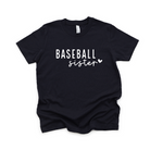 baseball sister shirt for baseball game day