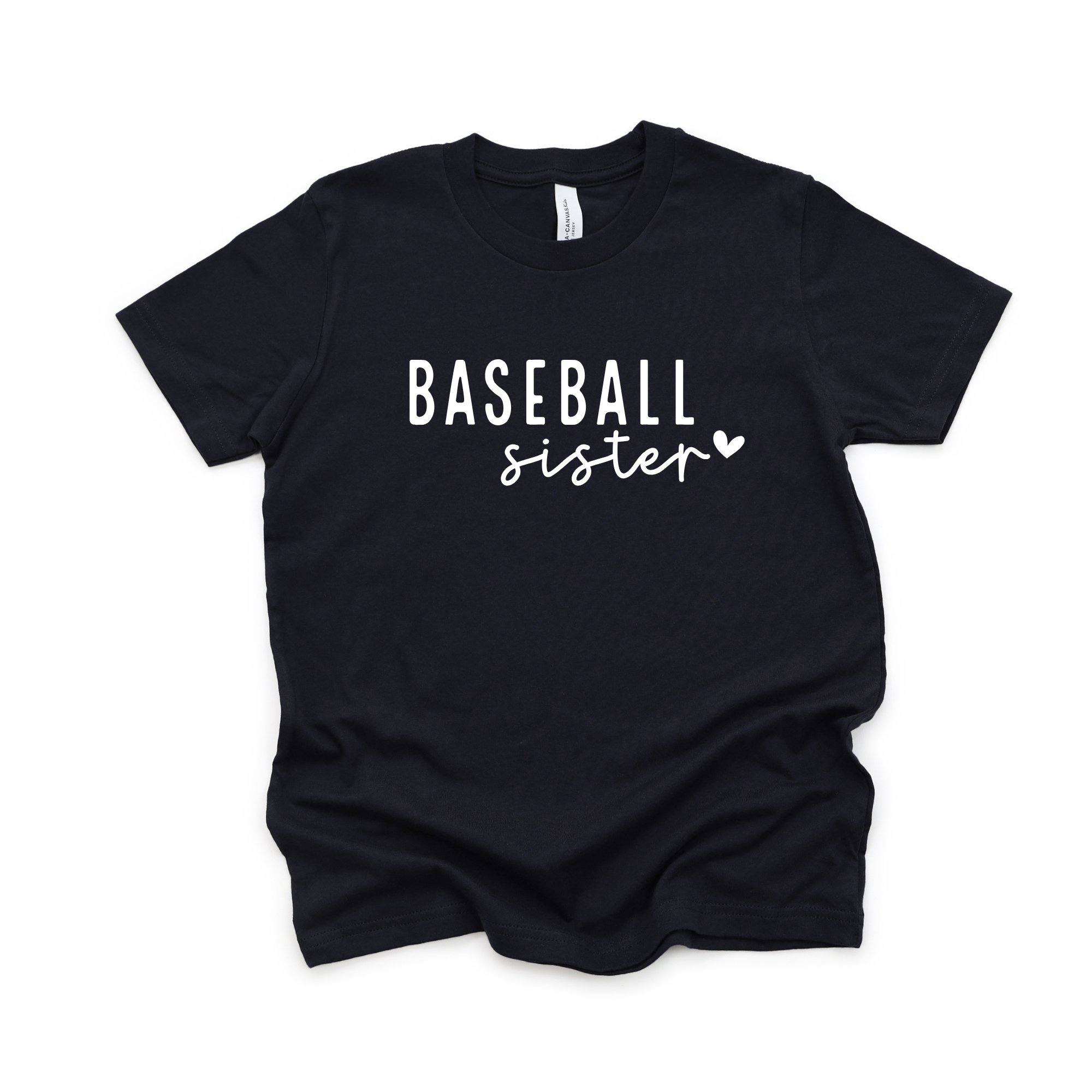 baseball sister shirt for baseball game day