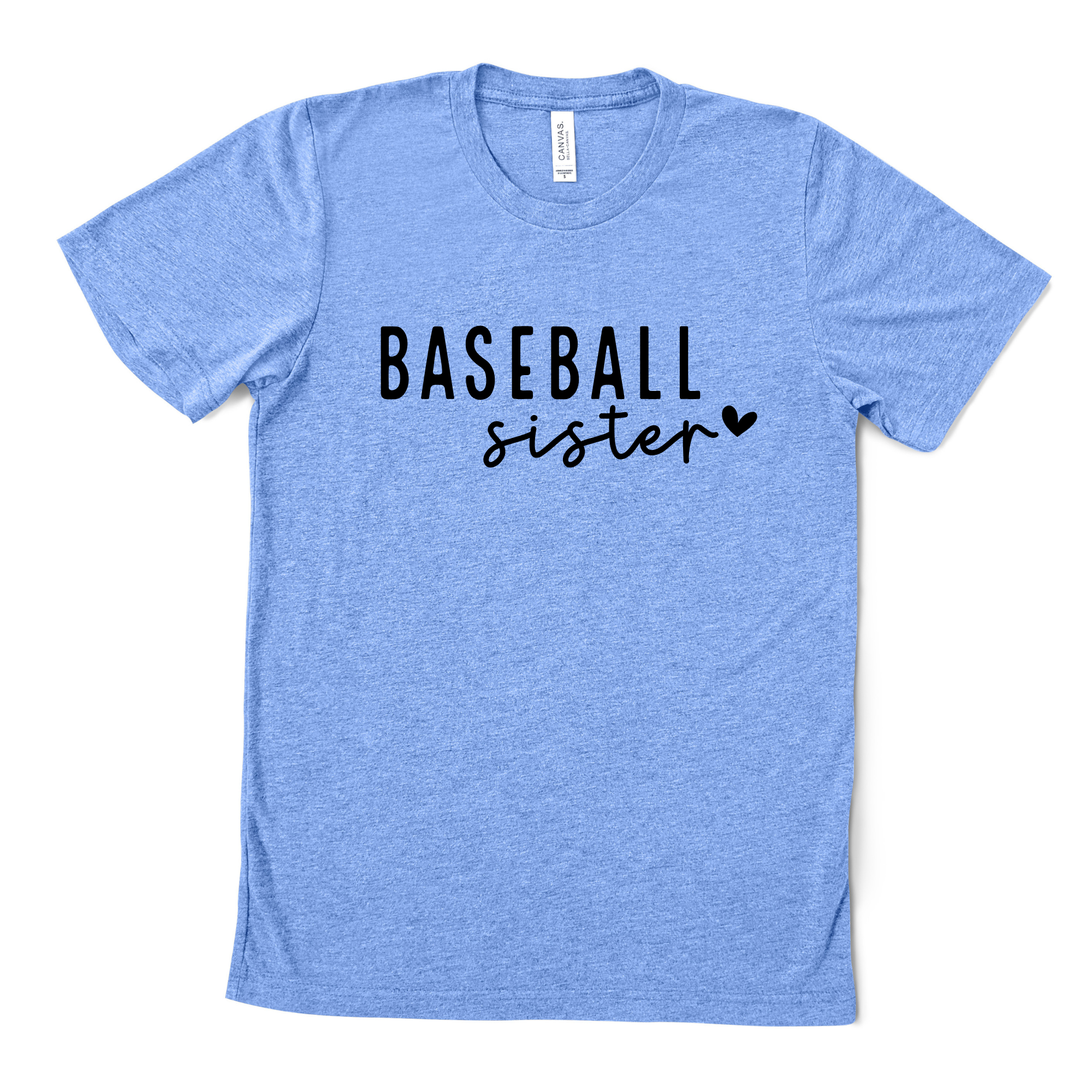 baseball sister shirt for baseball game day