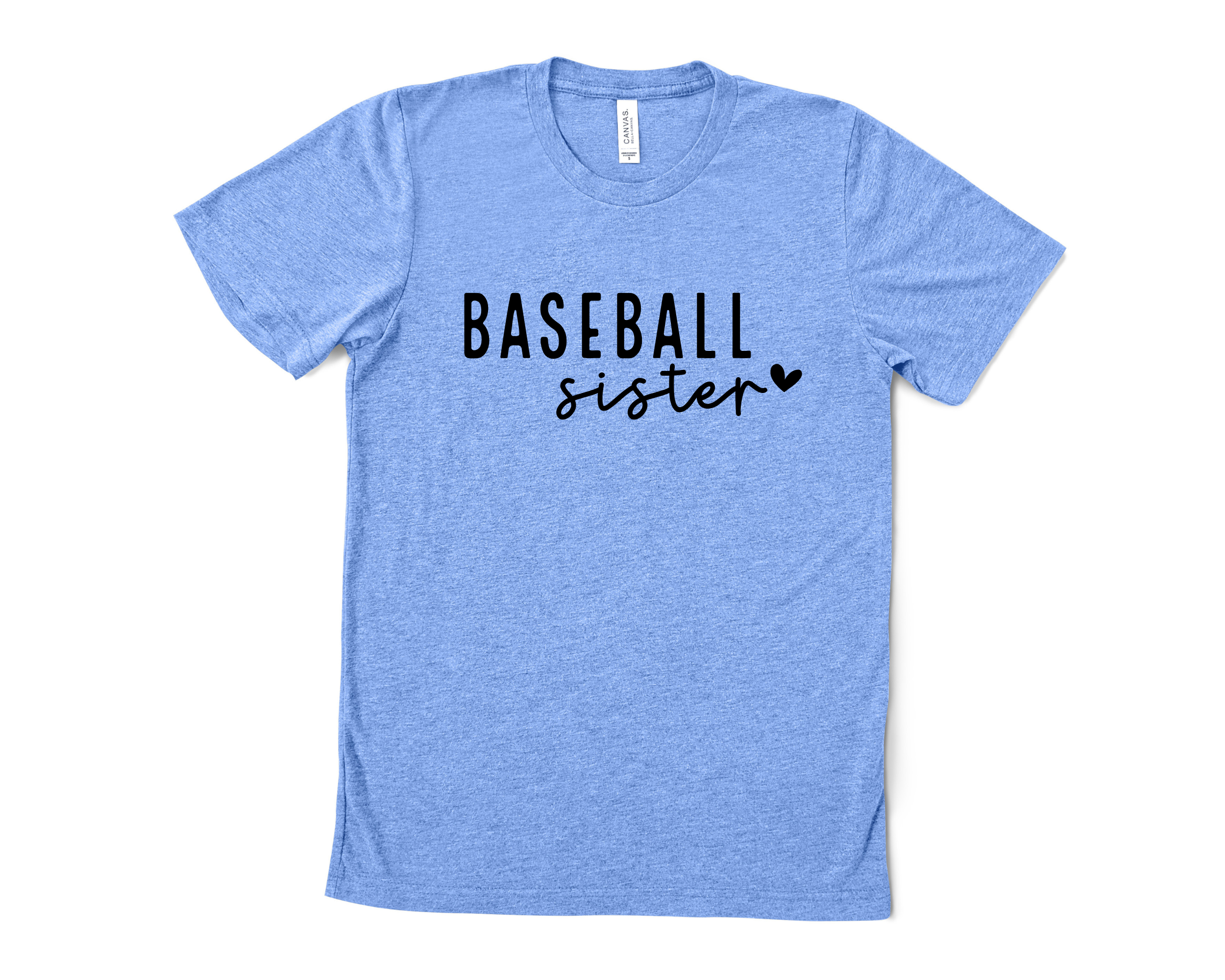 baseball sister shirt for baseball game day