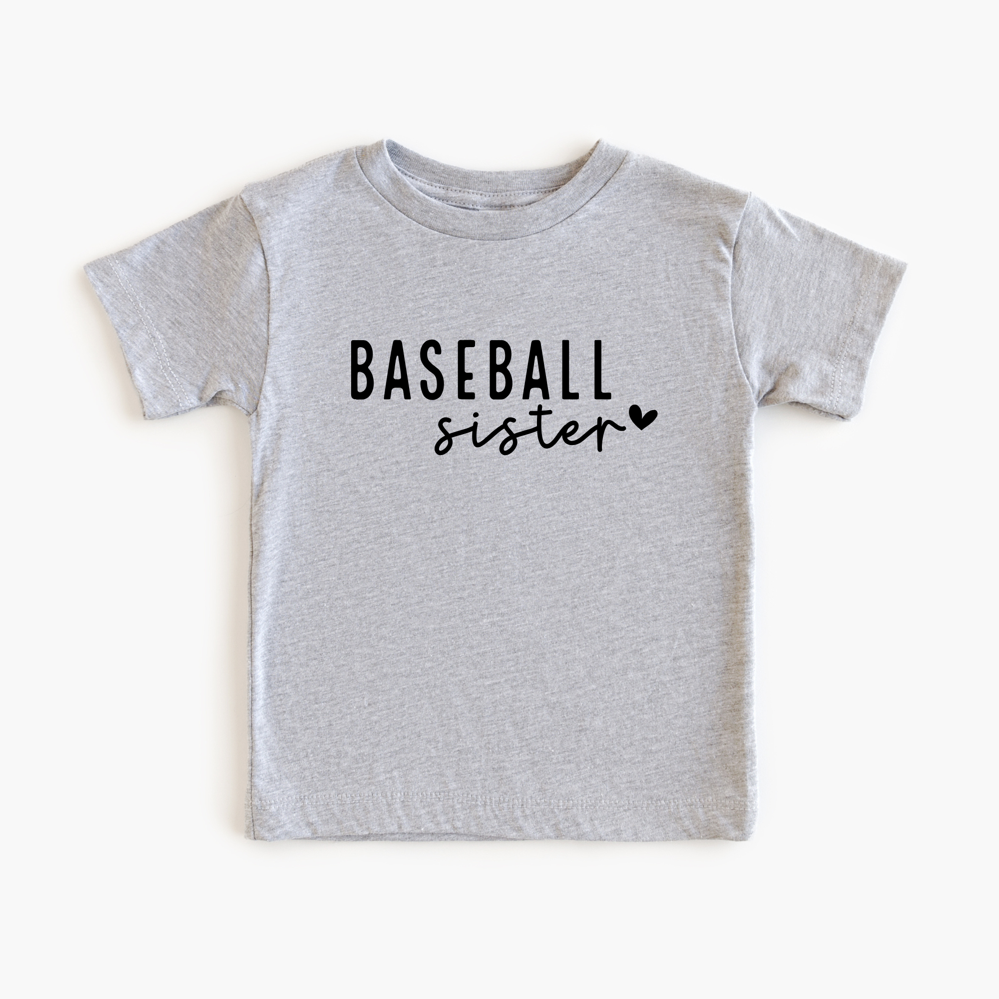baseball sister shirt for baseball game day