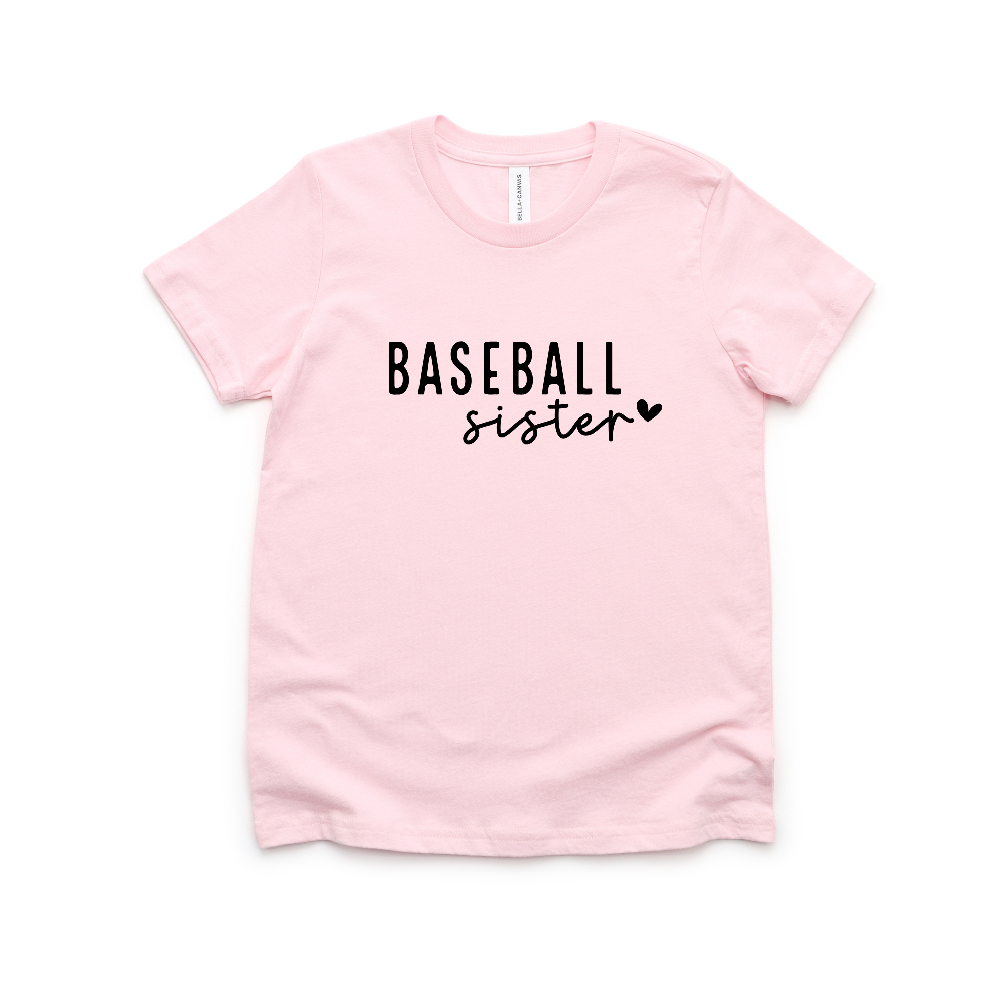 baseball sister shirt for baseball game day