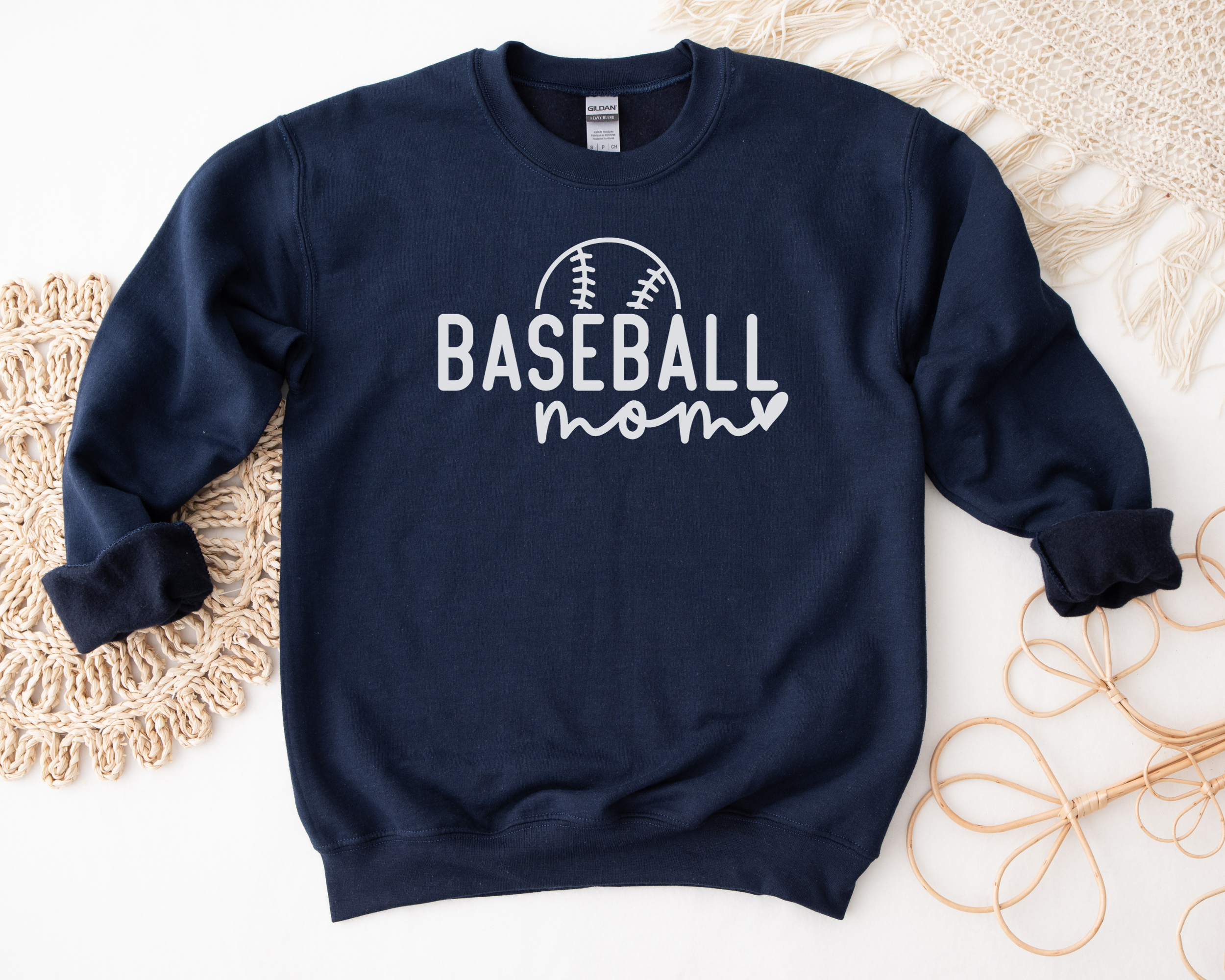 Baseball mom sweatshirt for sports moms