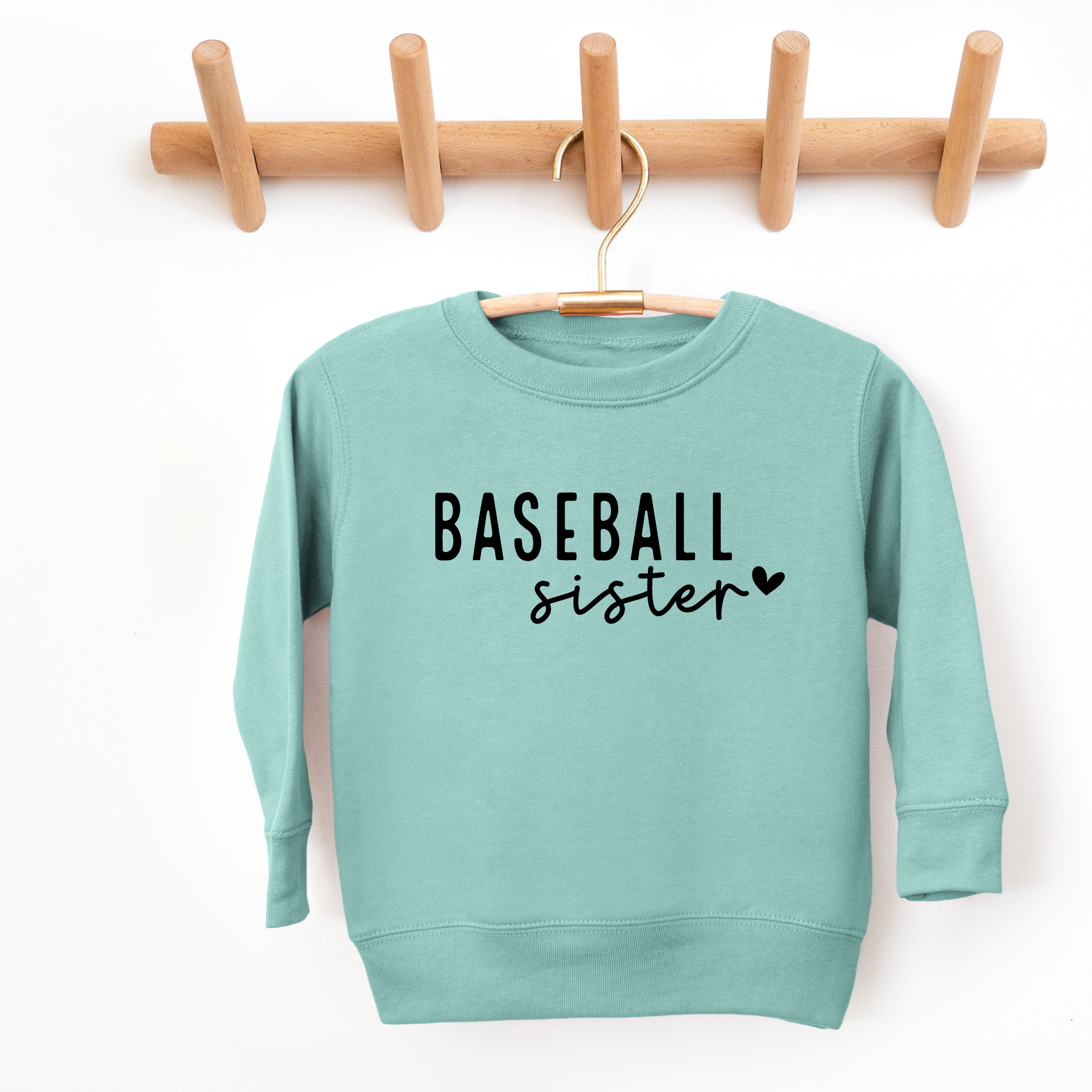 baseball sister sweatshirt
