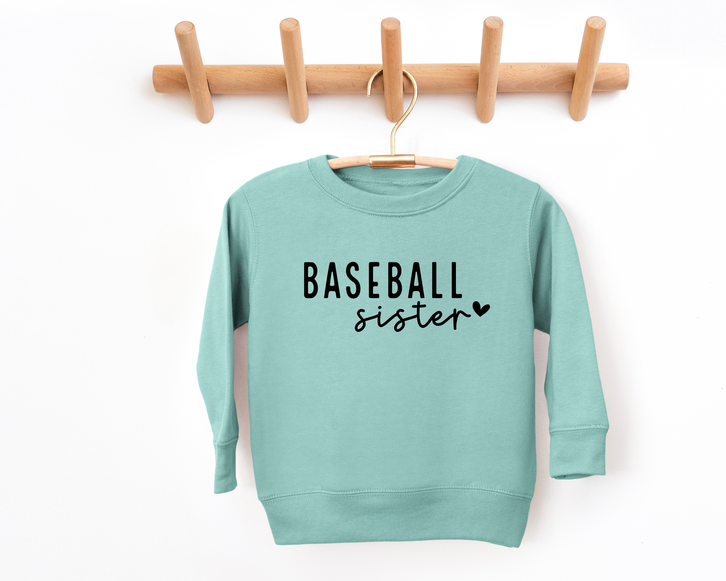 baseball sister sweatshirt