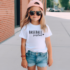 baseball sister shirt for baseball game day