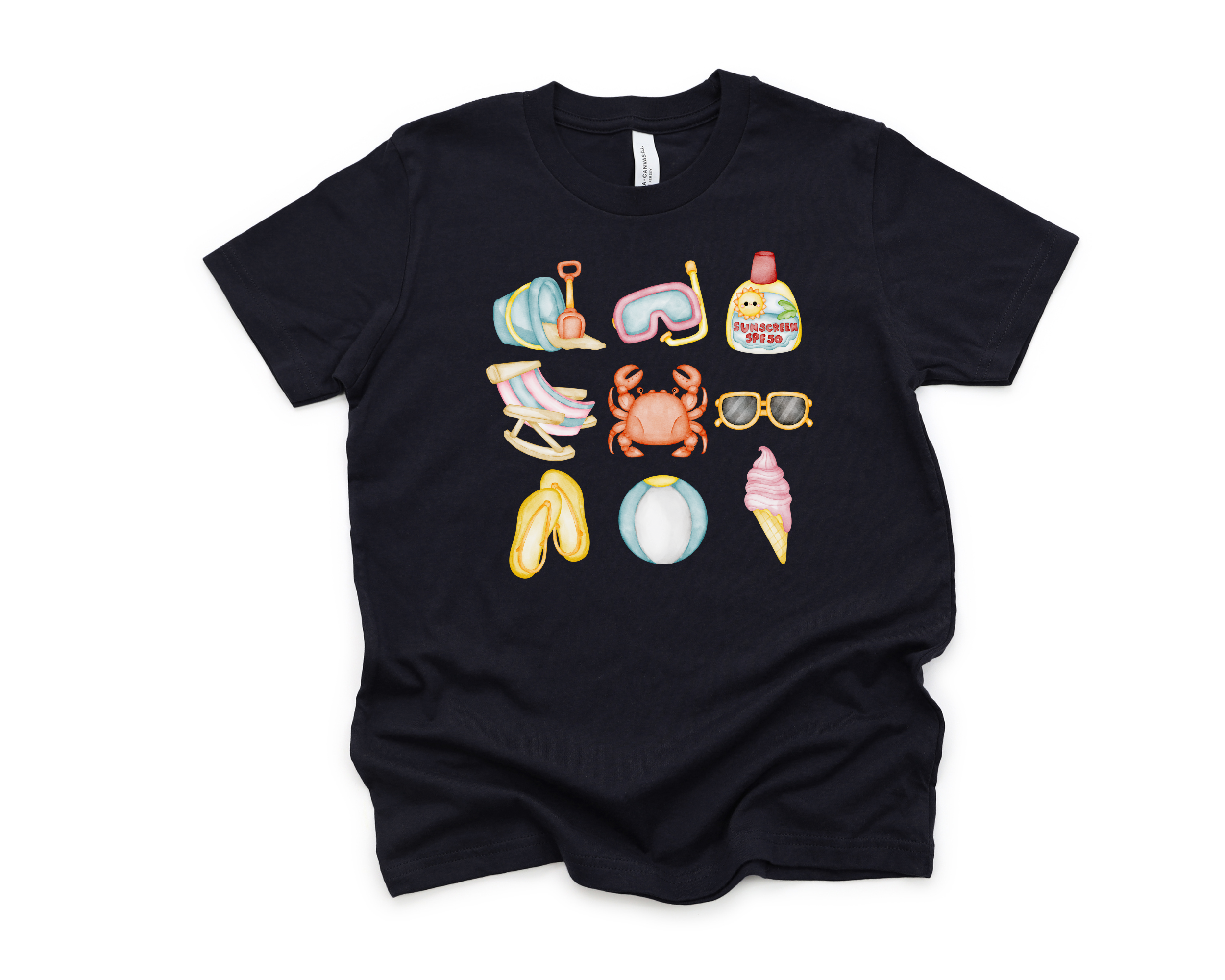 kids beach tshirt for beach vacations