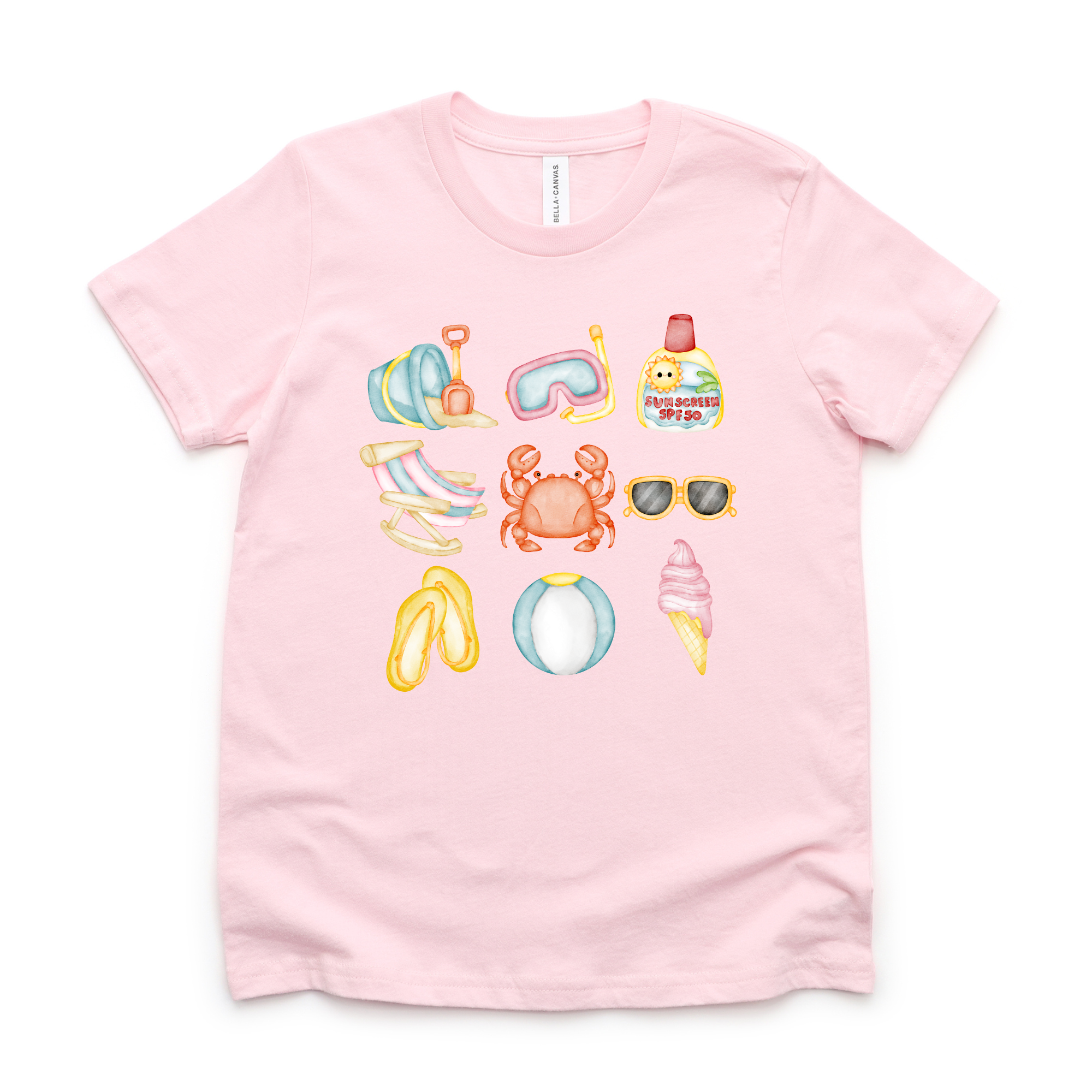 kids beach tshirt for beach vacations