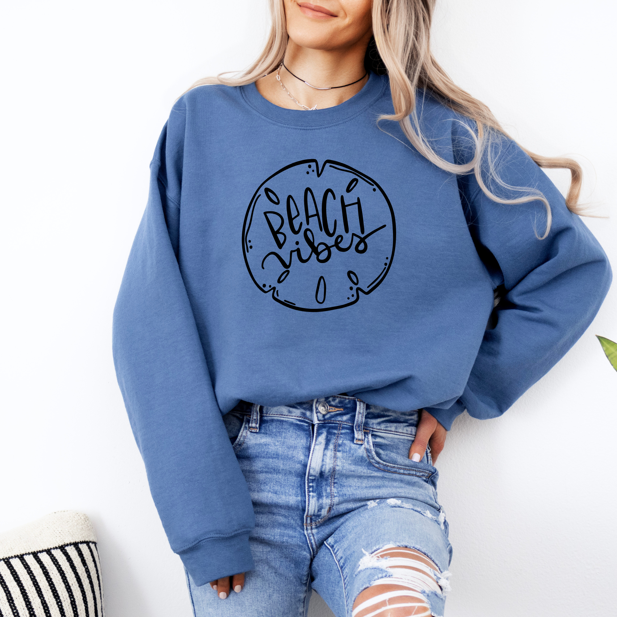 Beach Vibes Sweatshirt | Beach Sweatshirt
