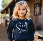 Be still and know kids christian sweatshirt for boys or girls.