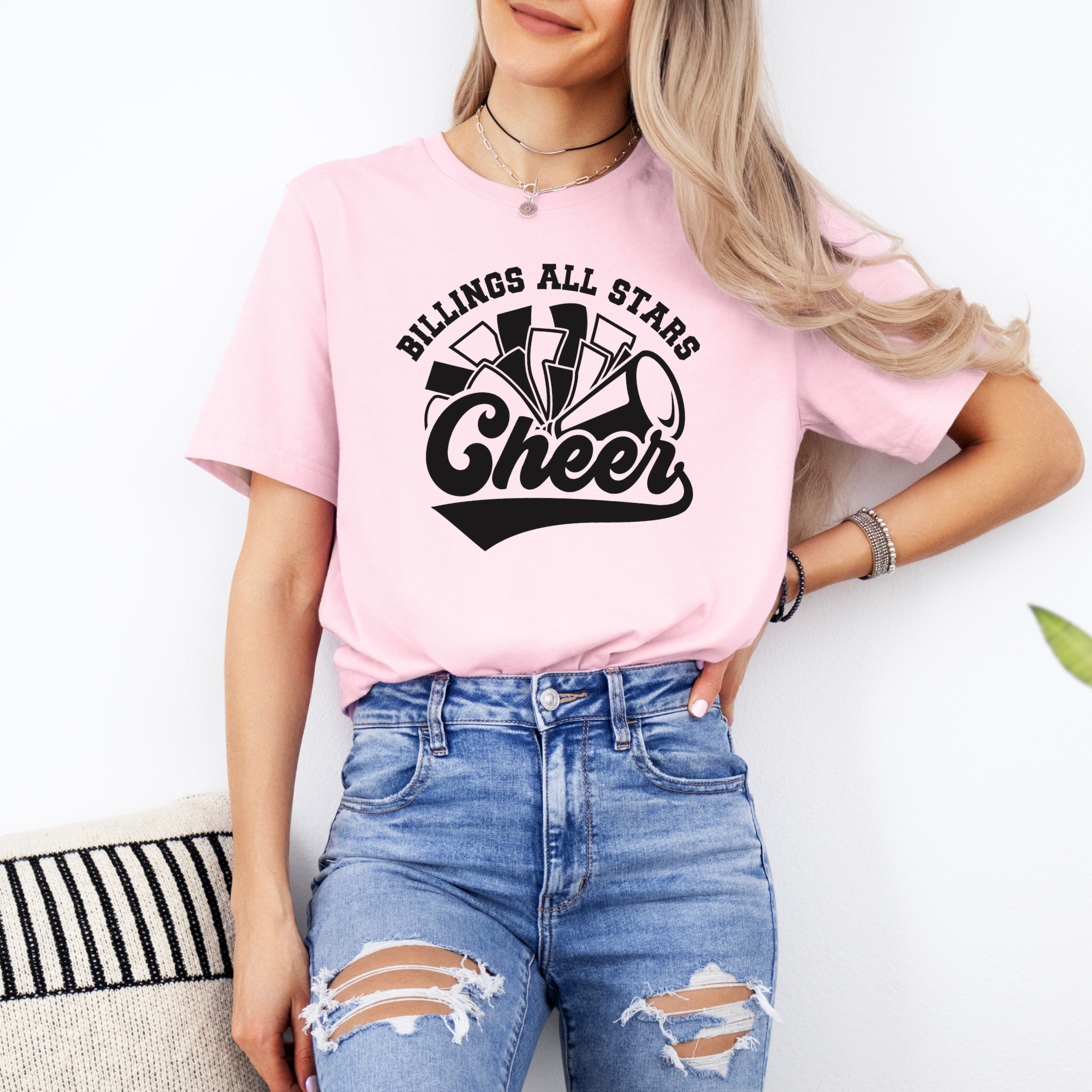 Billings All Stars Retro Cheer T-Shirt