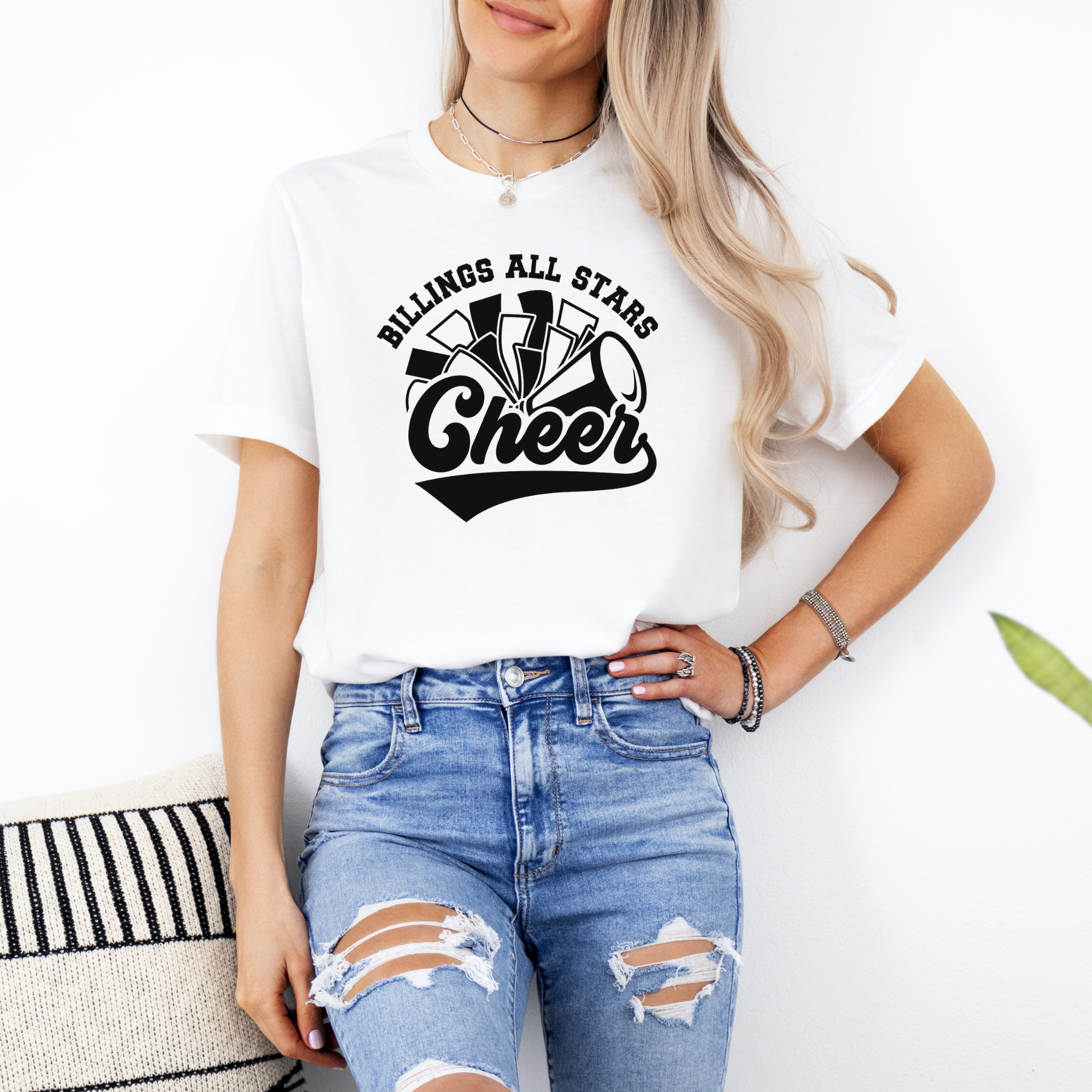 Billings All Stars Retro Cheer T-Shirt